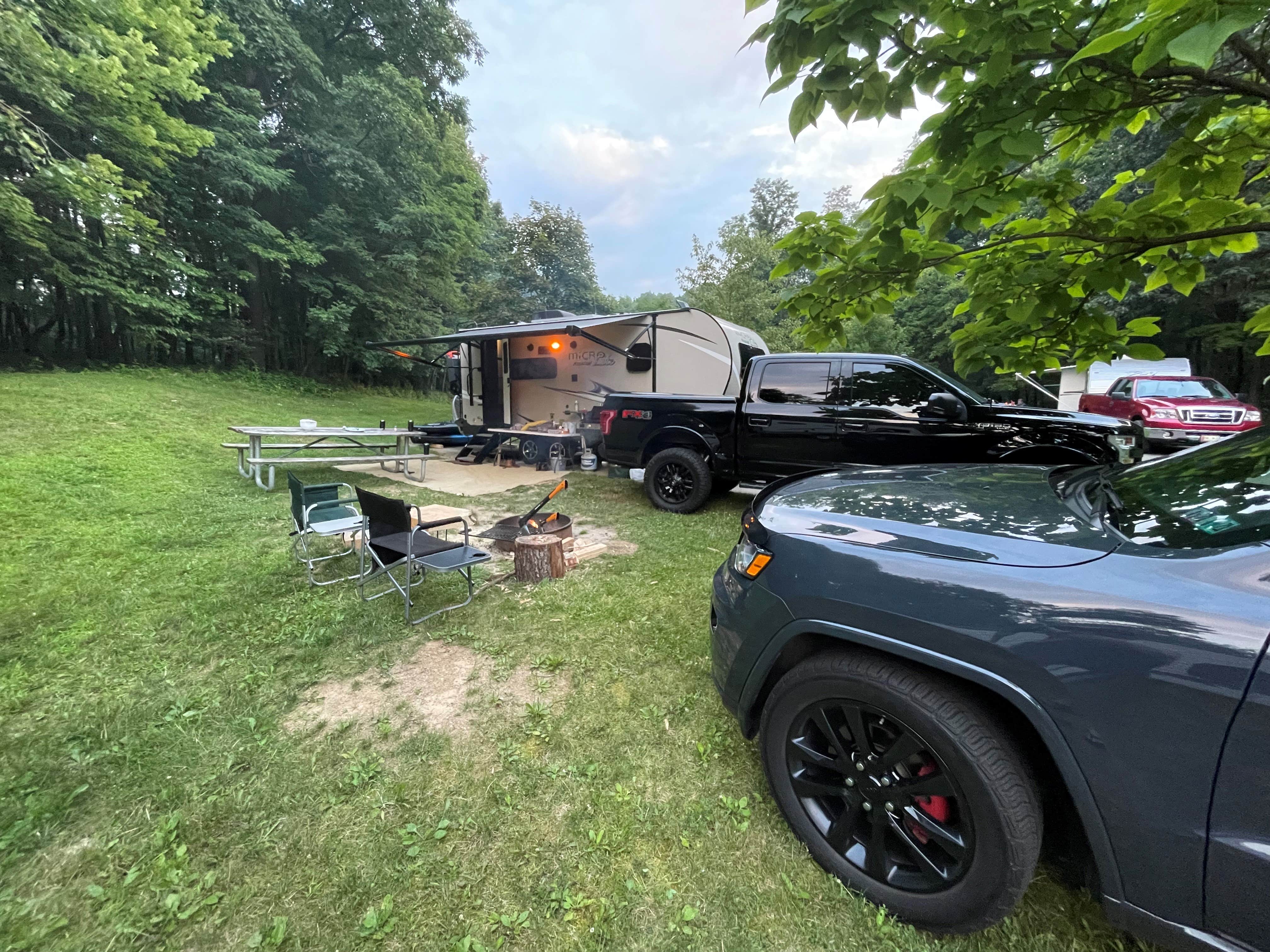 Britt B.'s photo of rv camping at Raccoon Creek State Park Campground near Darlington, PA