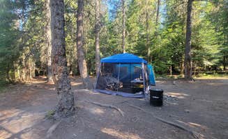 Jennifer R.'s photo of a dispersed camping area at Cooks Lake near Idaho Panhandle National Forests