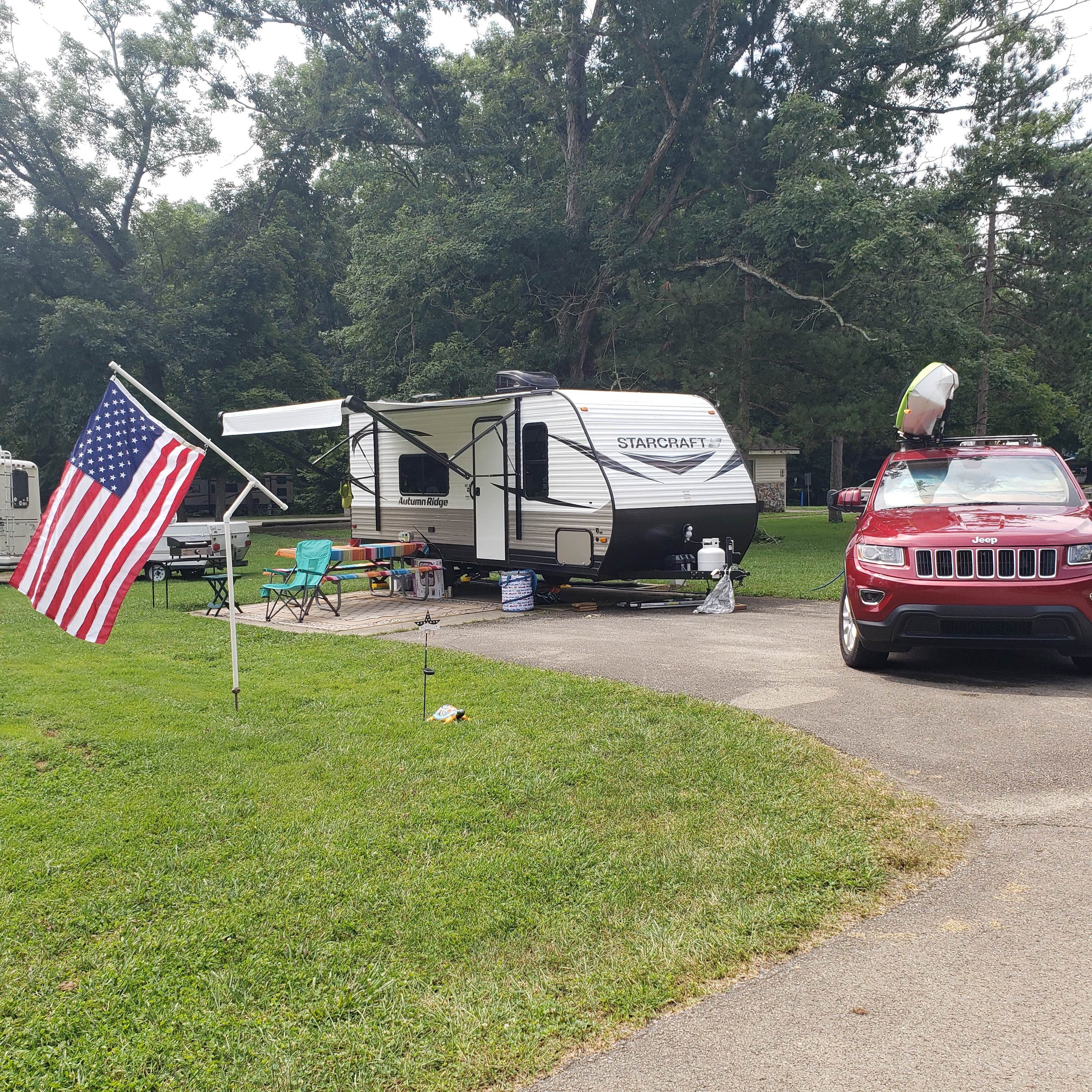 Camper-submitted photo at Rocky Fork State Park Campground near Sabina, OH