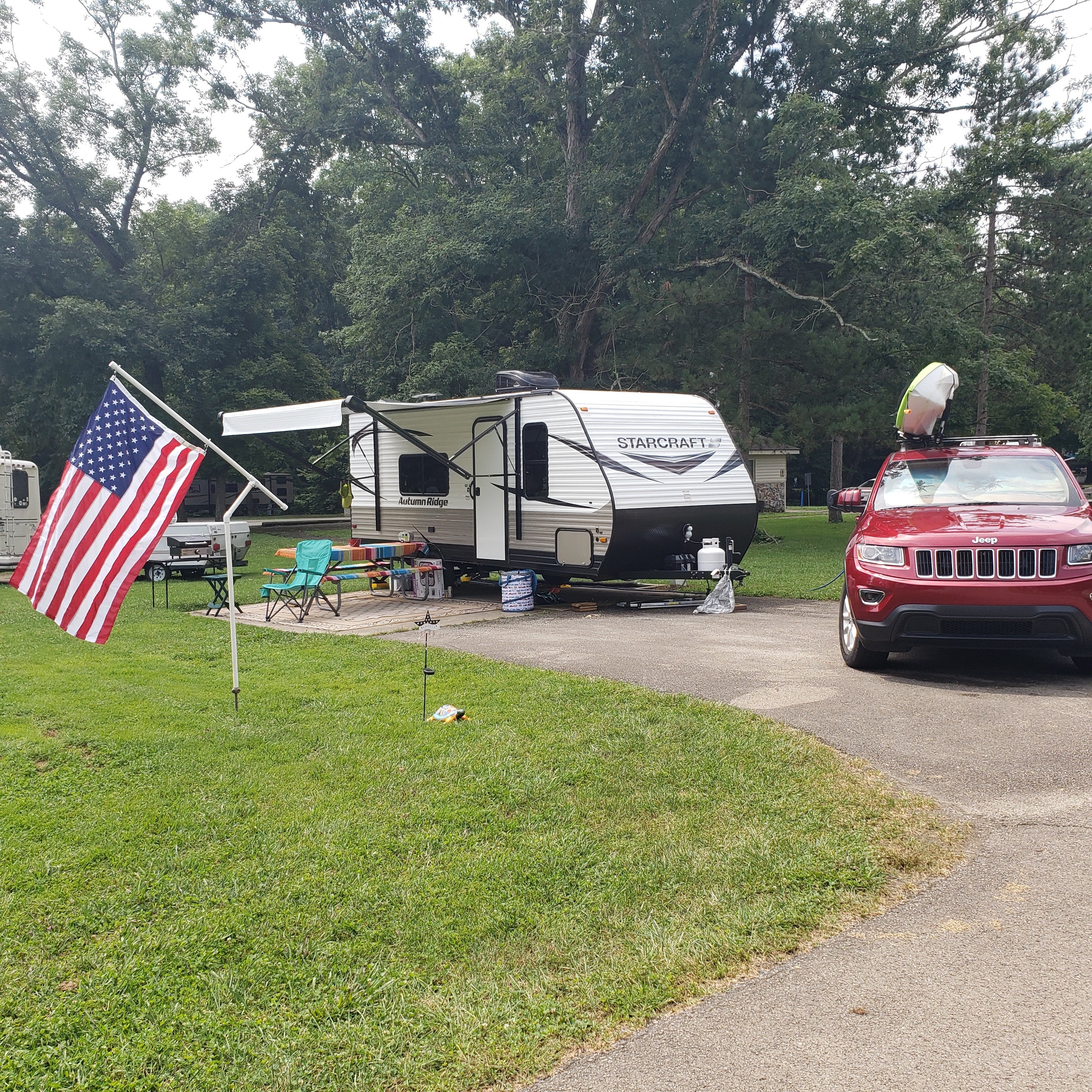 Camper submitted image from Rocky Fork State Park Campground - 1