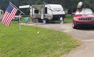 Camping near Lizzy’s Acres: Rocky Fork State Park Campground, Hillsboro, Ohio