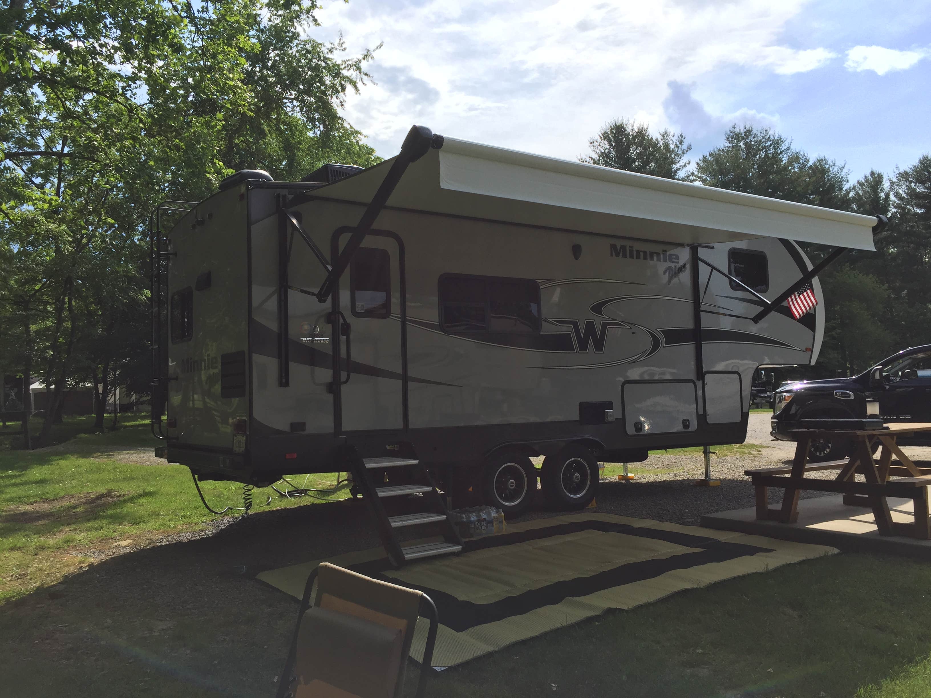 Harold W.'s photo of rv camping at Creekwood Farm RV Park near Candler, NC
