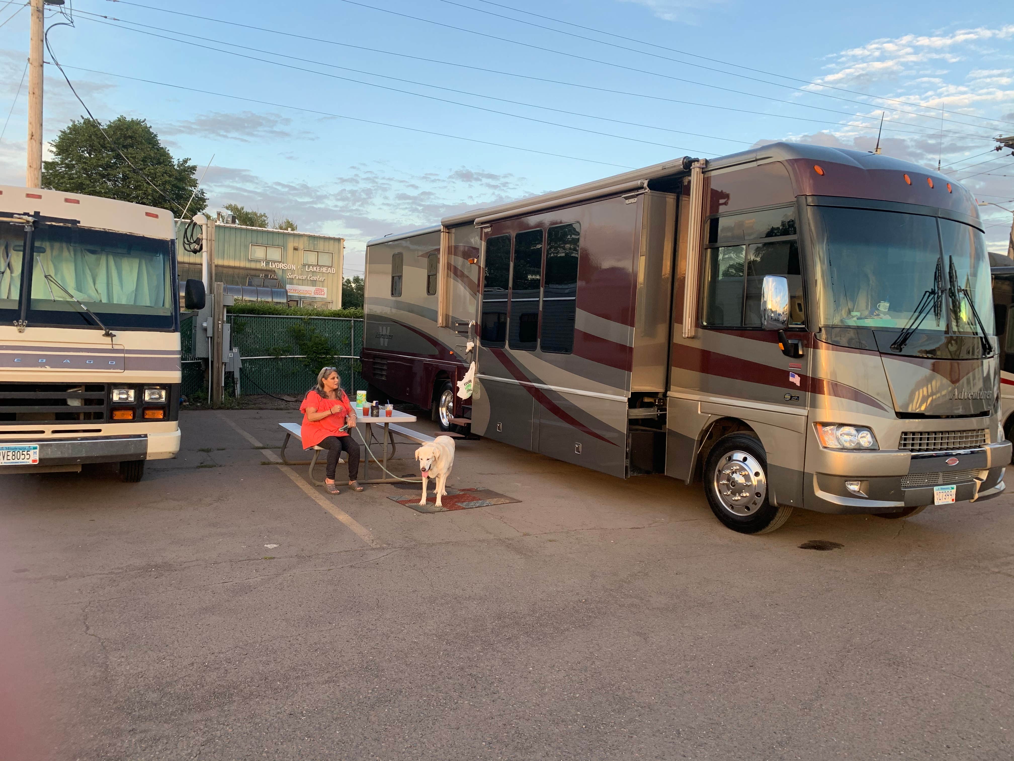 Mark N.'s photo of rv camping at Lakehead Boat Basin near Knife River, MN