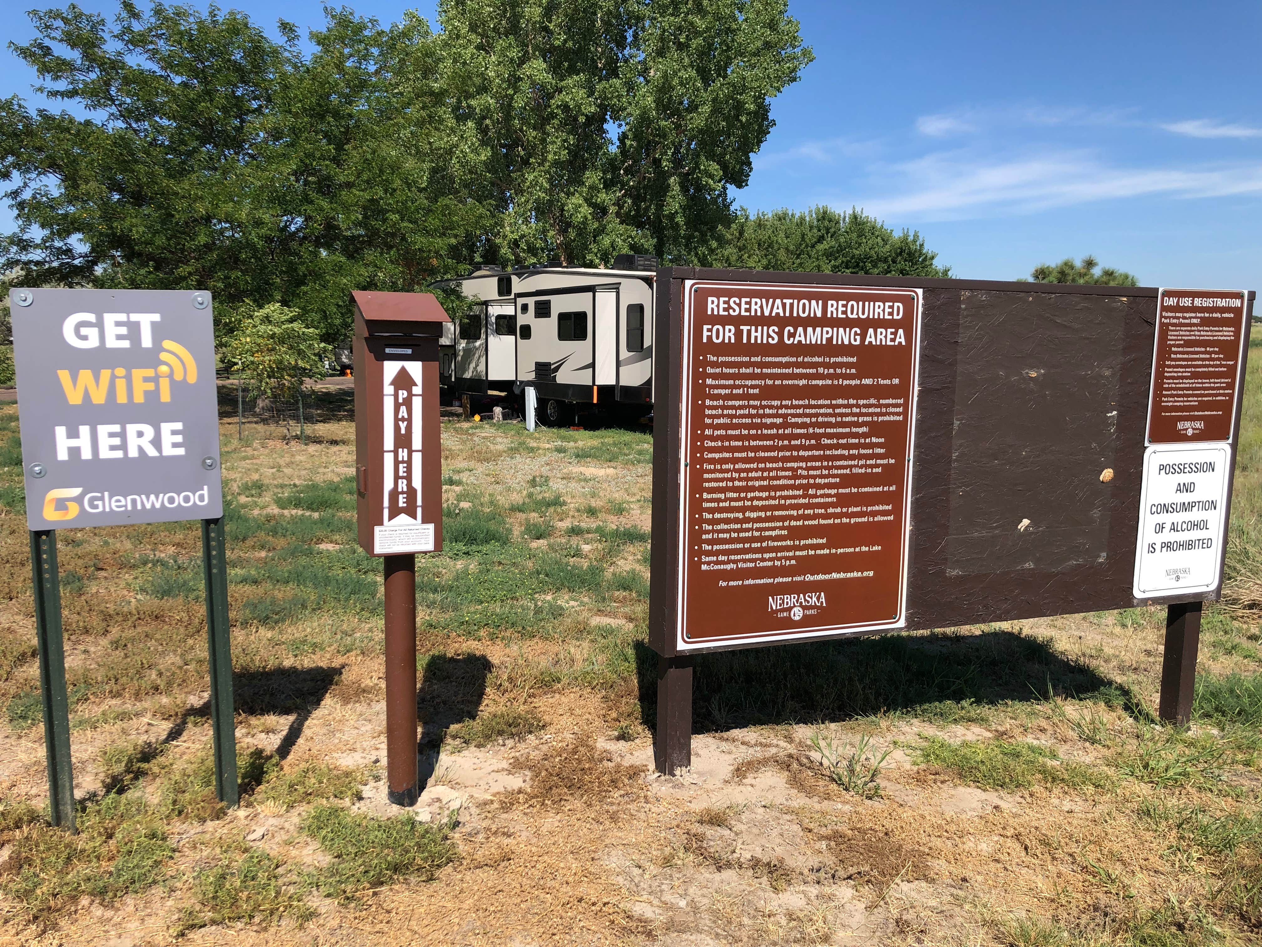 Lori C.'s photo of rv camping at Lone Eagle Campground near Lewellen, NE