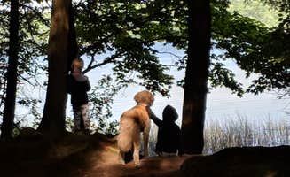 Amber R.'s photo of camping with pets at Kentuck Lake Campground near Crystal Falls, MI