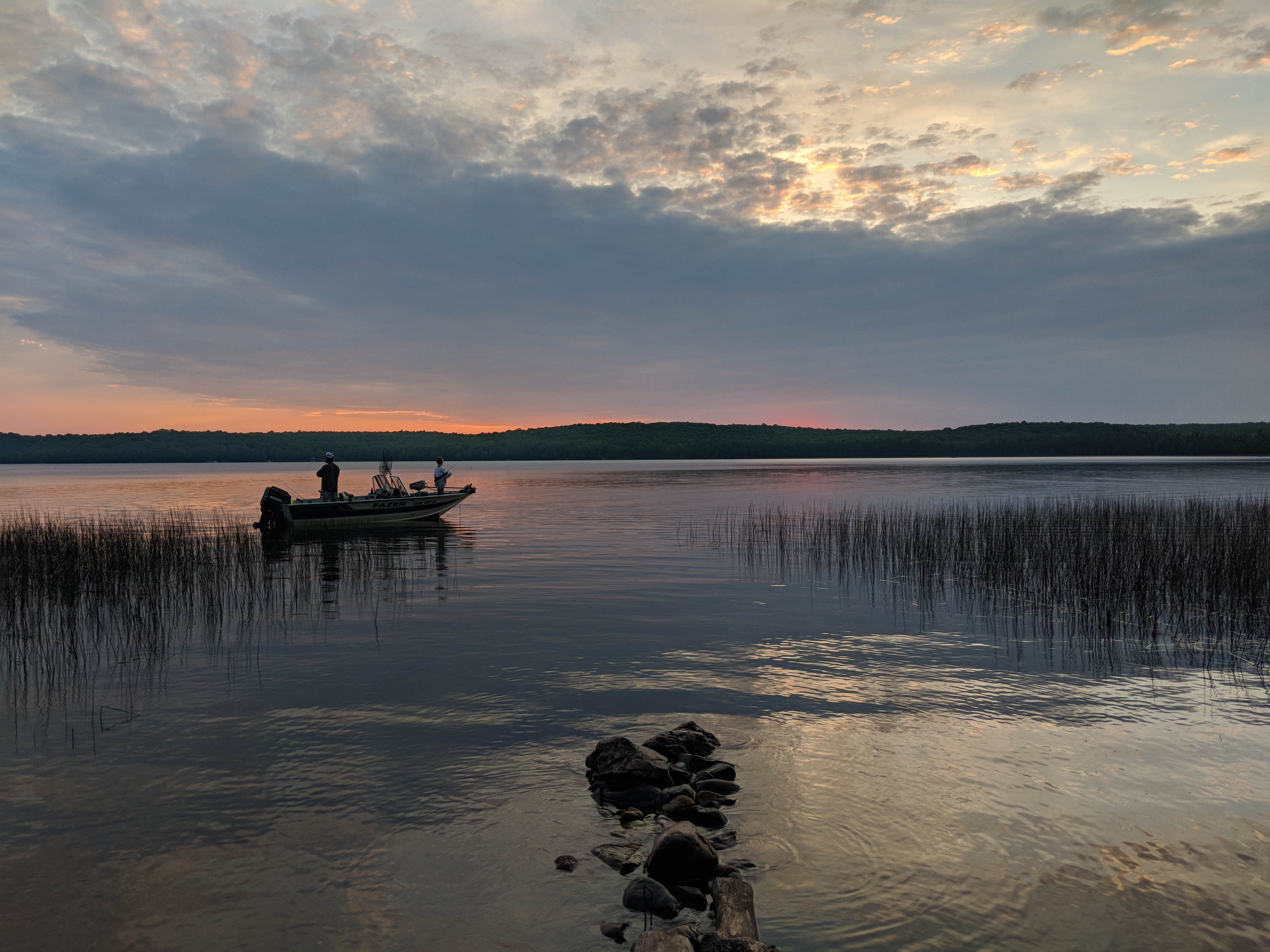 Camper-submitted photo at Kentuck Lake Campground near Land o Lakes, WI
