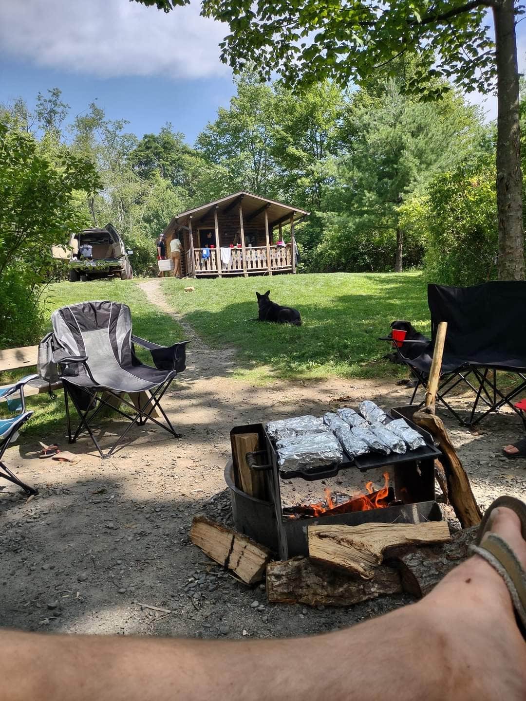 laura's photo at Yellow Creek Campground — Yellow Creek State Park near South Fork, PA