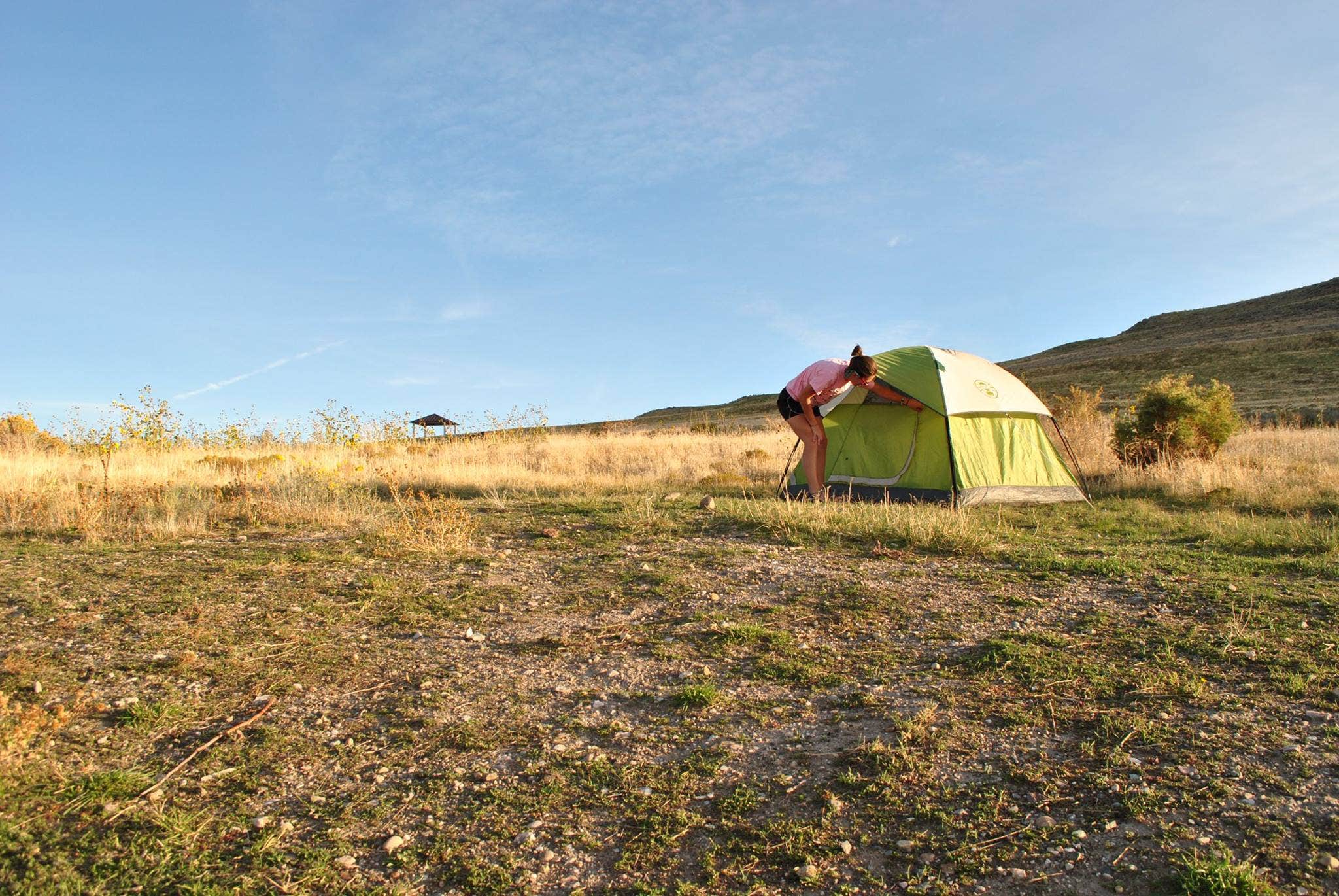 Camper-submitted photo at White Rock Bay Campground — Antelope Island State Park near Uinta-Wasatch-Cache National Forest