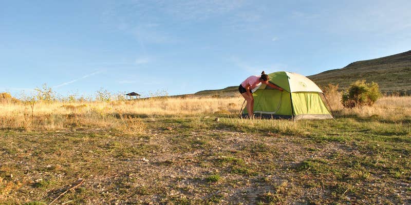Camper submitted image from White Rock Bay Campground — Antelope Island State Park