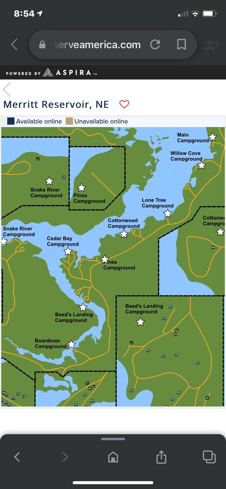 Camper-submitted photo at Cottonwood Campground - Merritt Reservoir near Sparks, NE