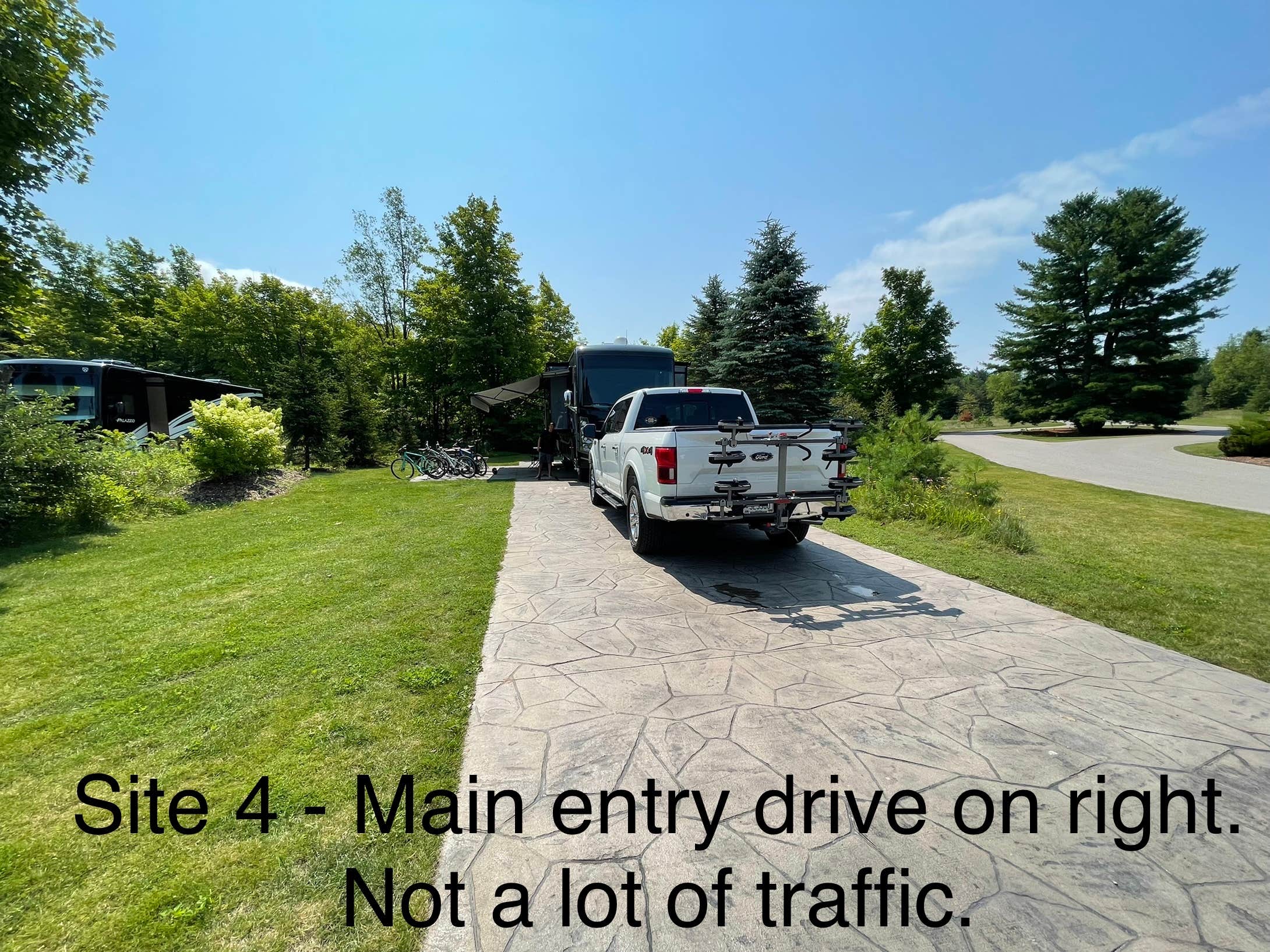 Josh J.'s photo of rv camping at Indigo Bluffs RV Park near Mesick, MI