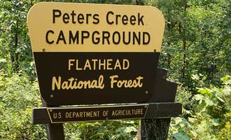 Camping near Anna Creek Cabin: Peters Creek, Flathead National Forest, Montana