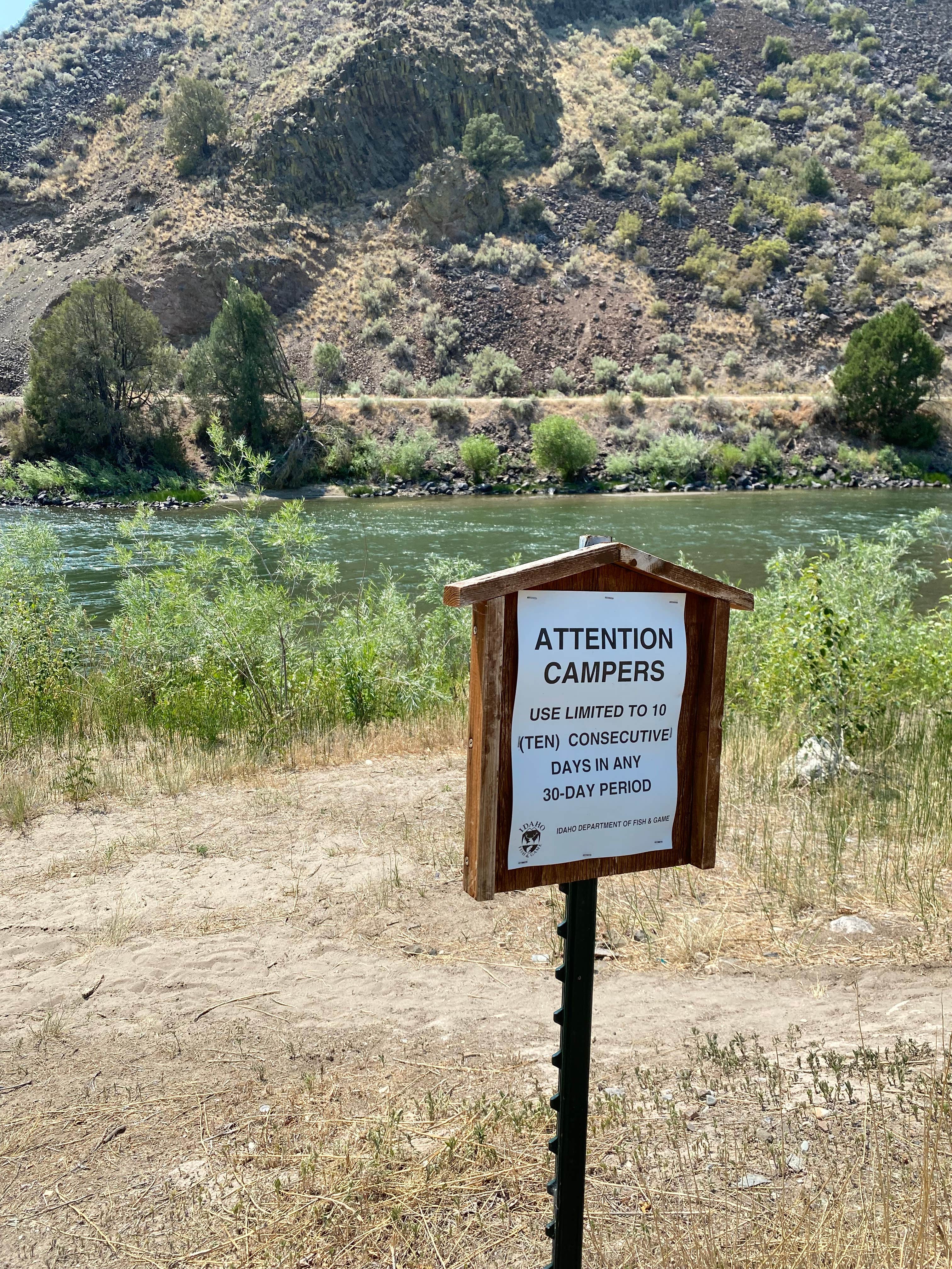 Camper-submitted photo at Waddington Creek Primitive Campsite near Cobalt, ID