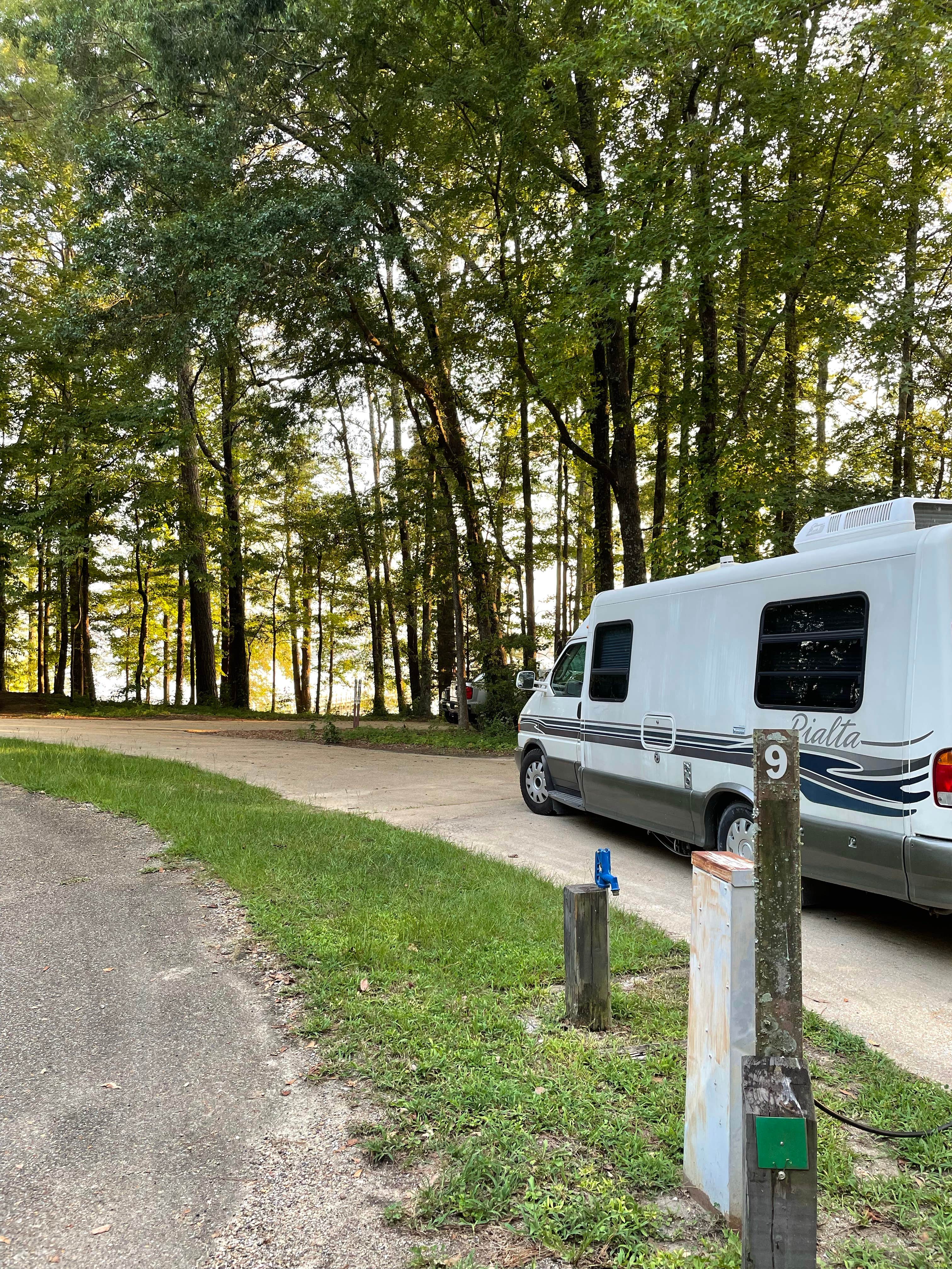Susan's photo of rv camping at Whitten Park Campground near Guntown, MS