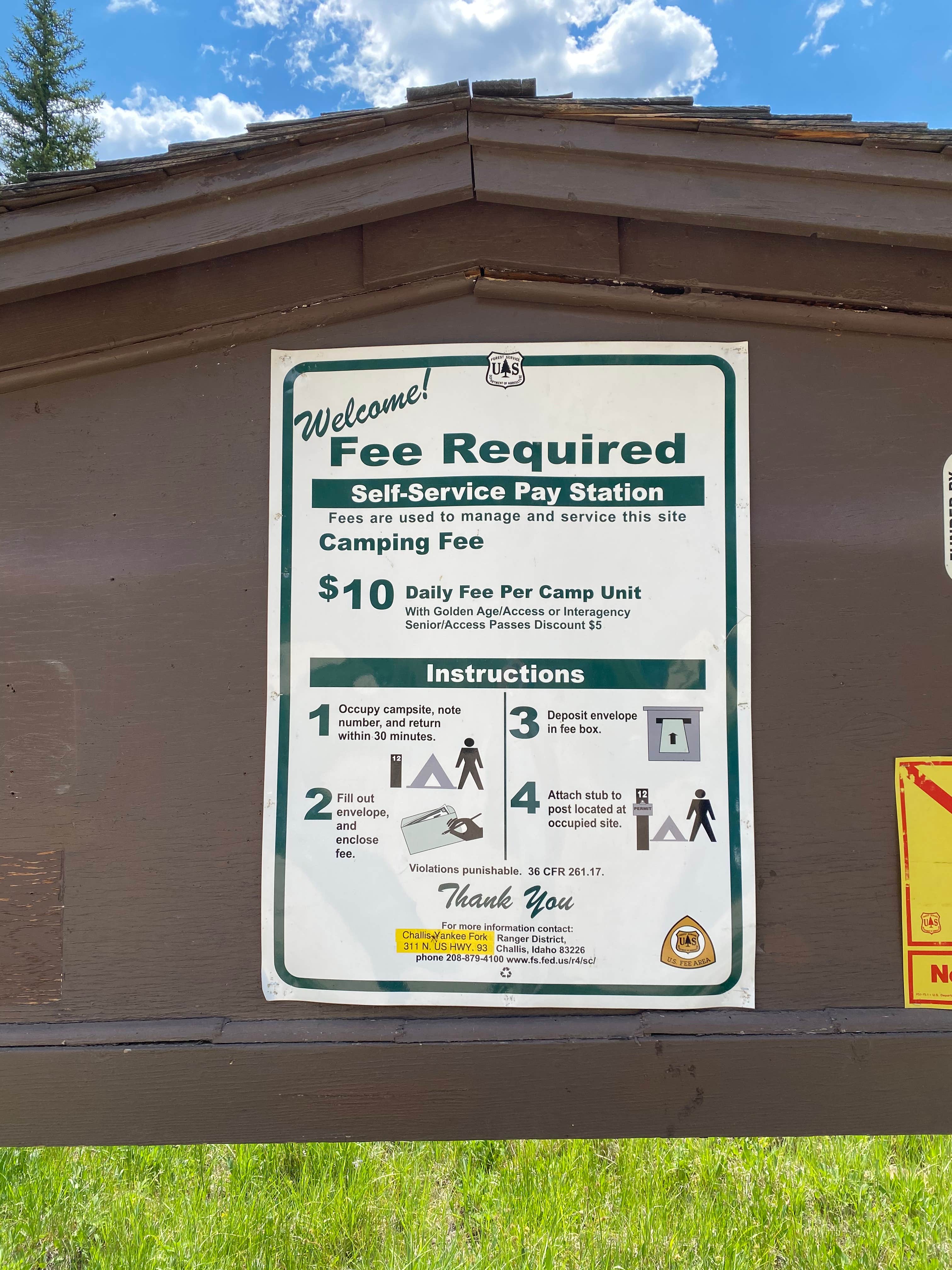 Camper-submitted photo at Mill Creek near May, ID