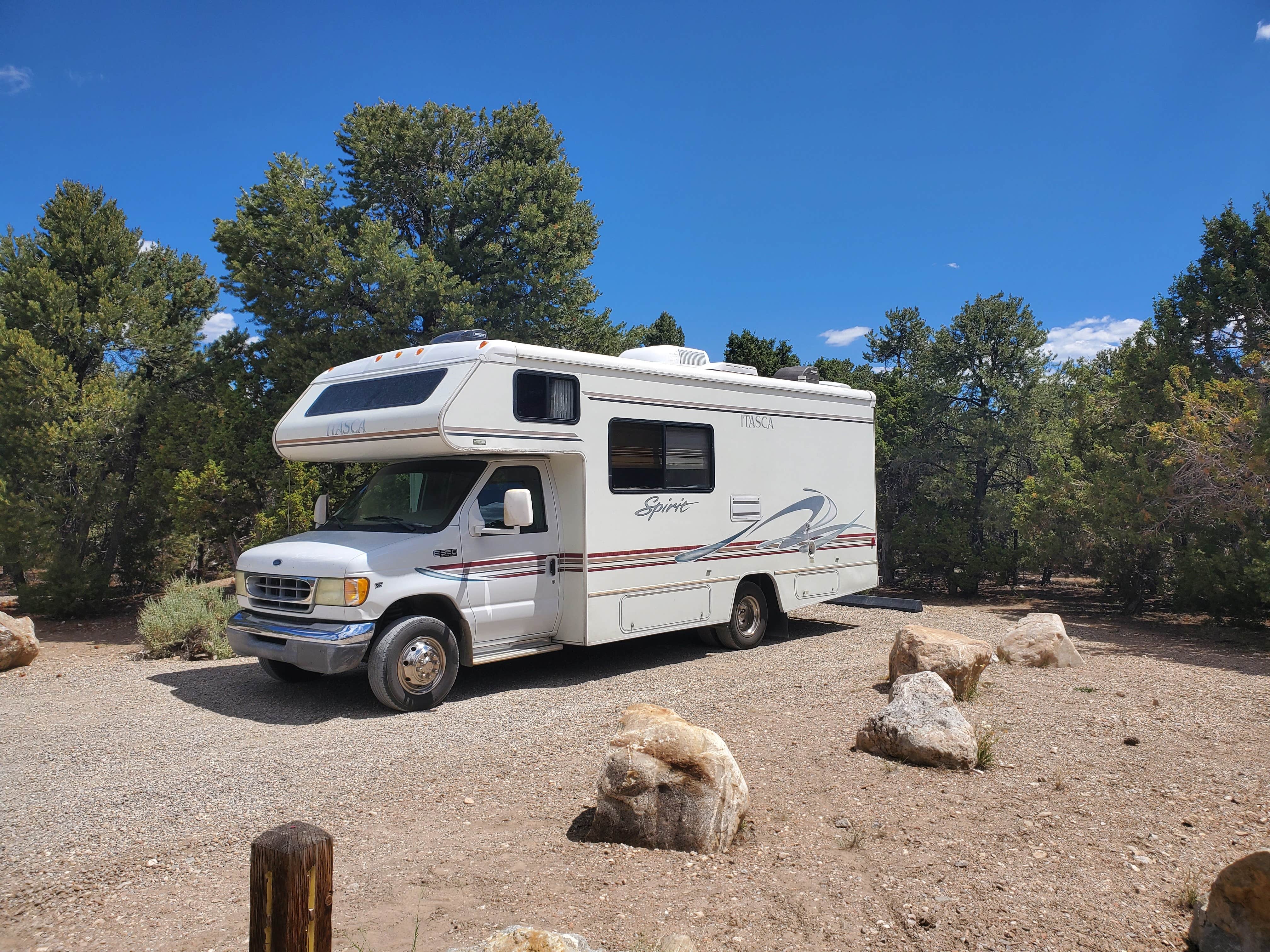 Minda B.'s photo of rv camping at Ward Mountain Campground near Lund, NV