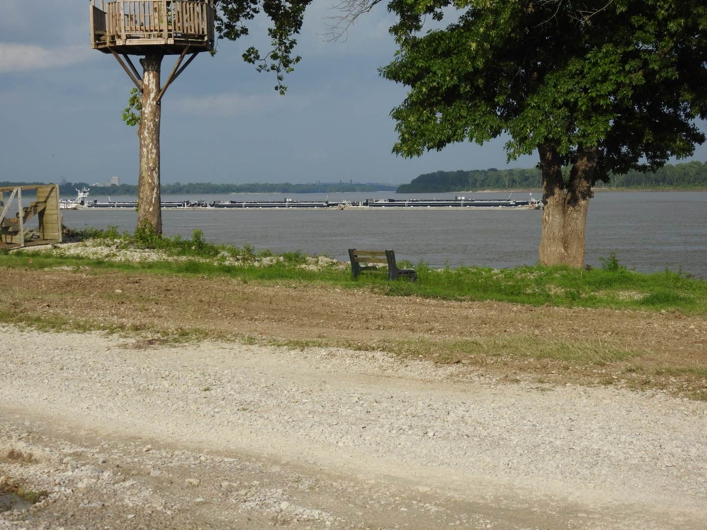 Leslie D.'s photo of a cabin at Tom Sawyer's RV Park near Marion, AR