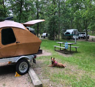 Camper-submitted photo from Lake Bemidji State Park Campground