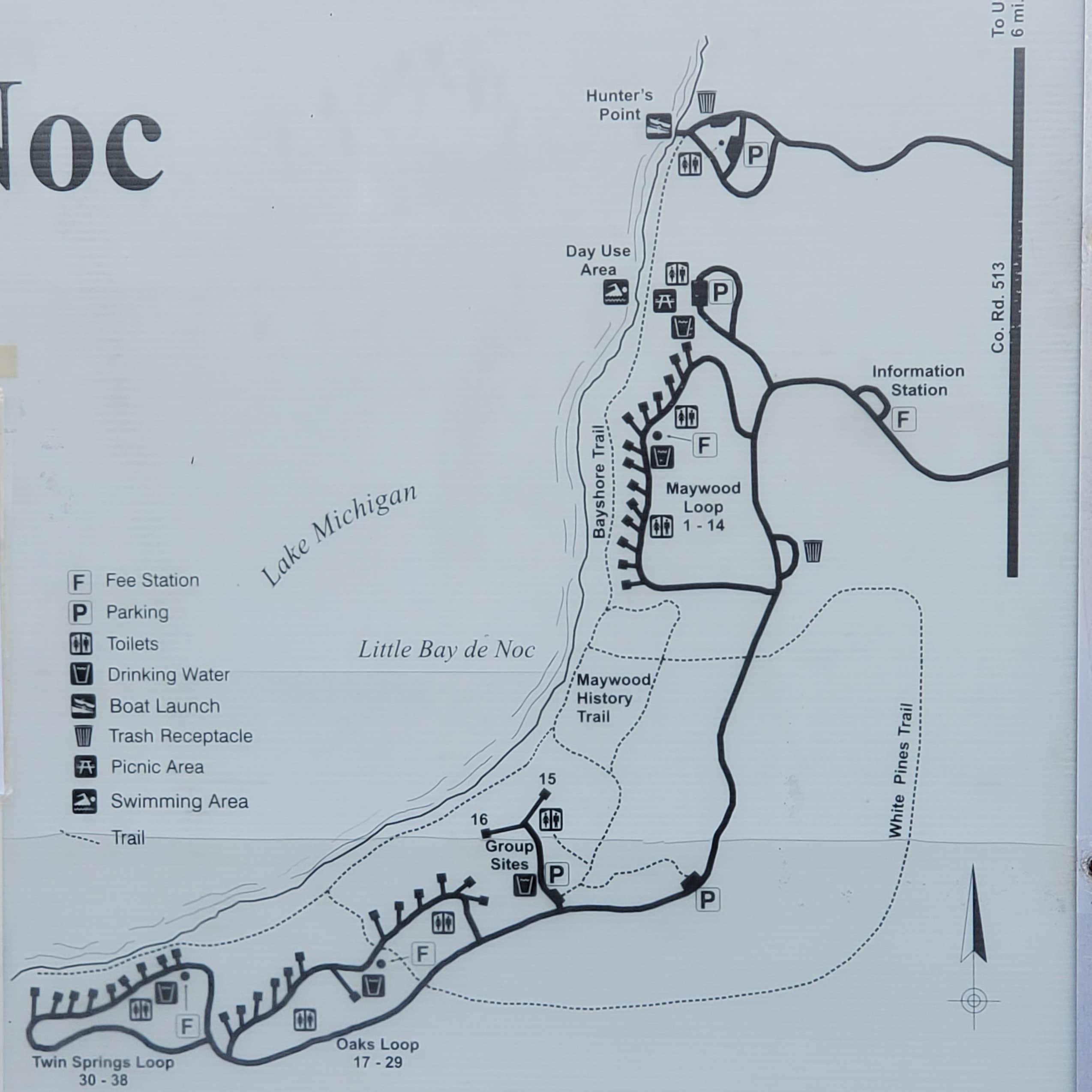 Little Bay De Noc Camping The Dyrt