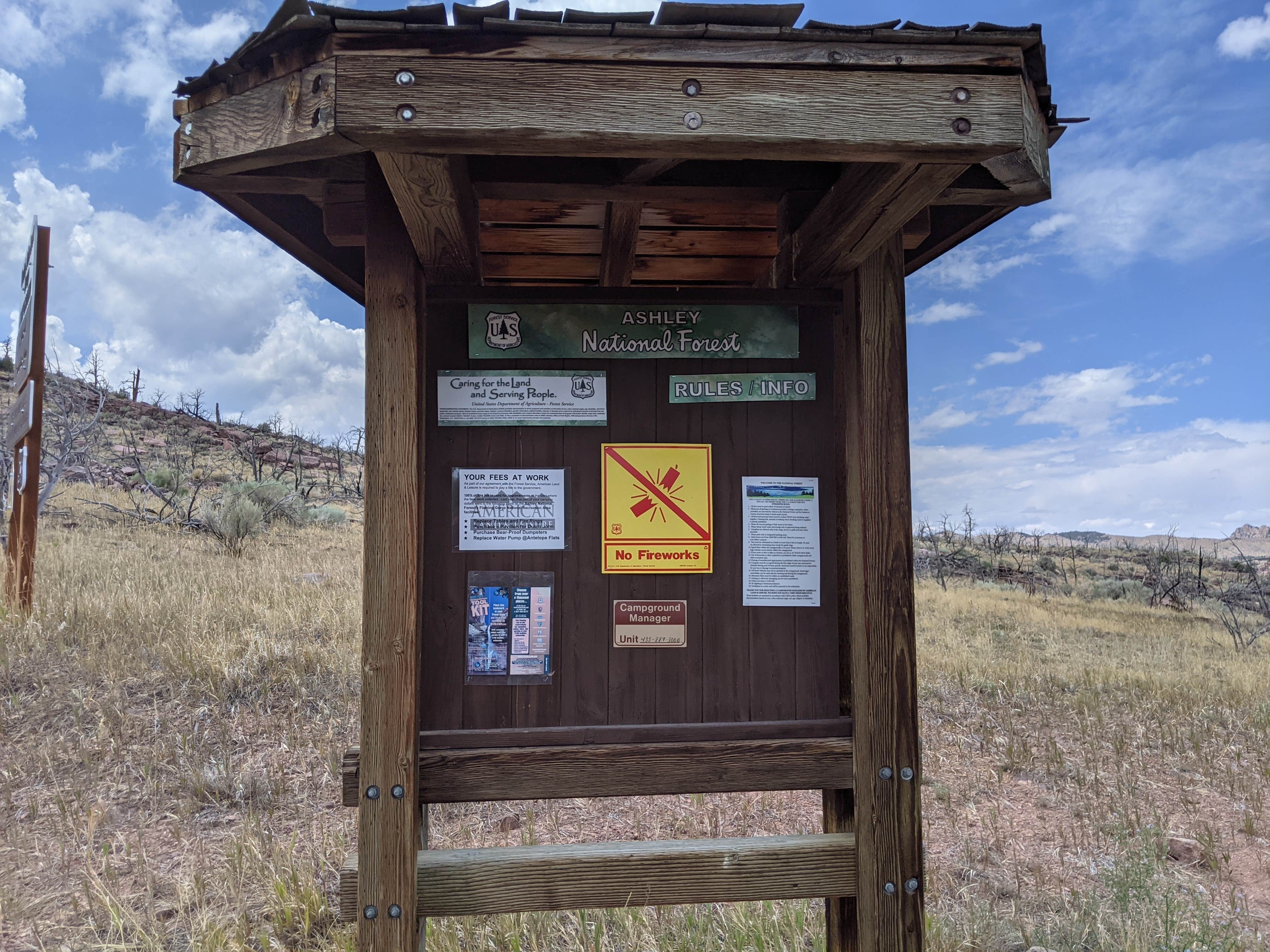 Greg L.'s photo of glamping accommodations at Dutch John Draw Campground - Ashley National Forest near Manila, UT