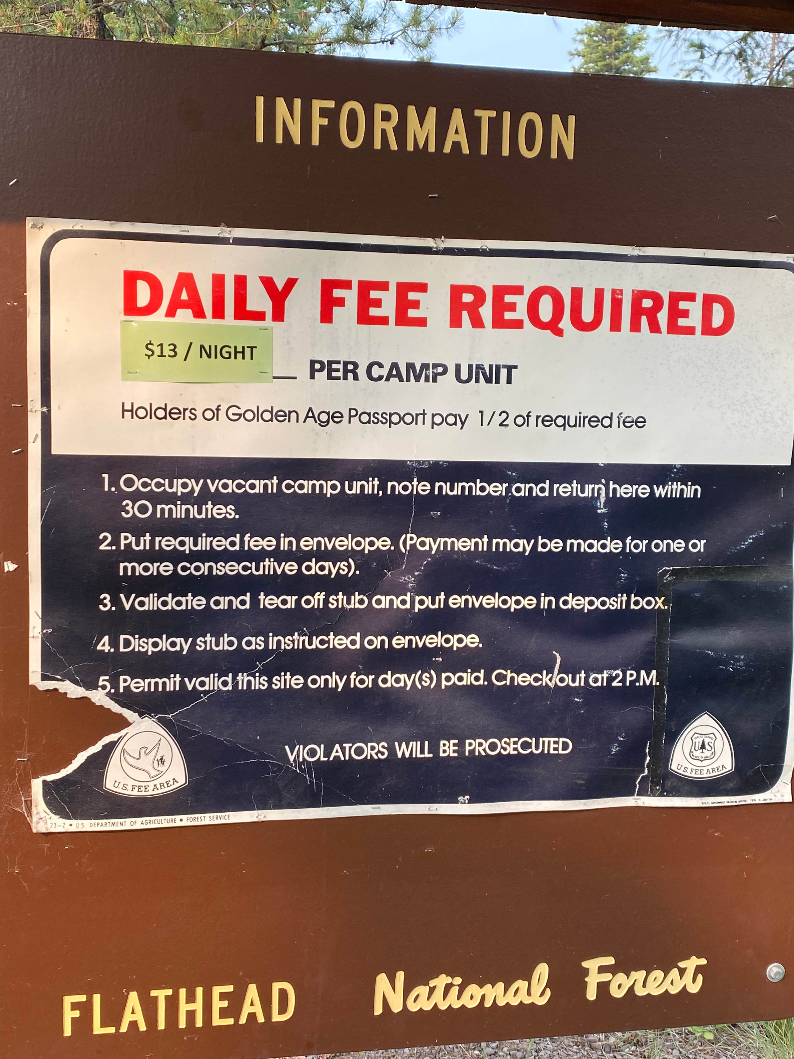 Camper-submitted photo at Spotted Bear near Flathead National Forest