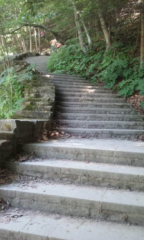 Camper submitted image from Buttermilk Falls State Park Campground - 3