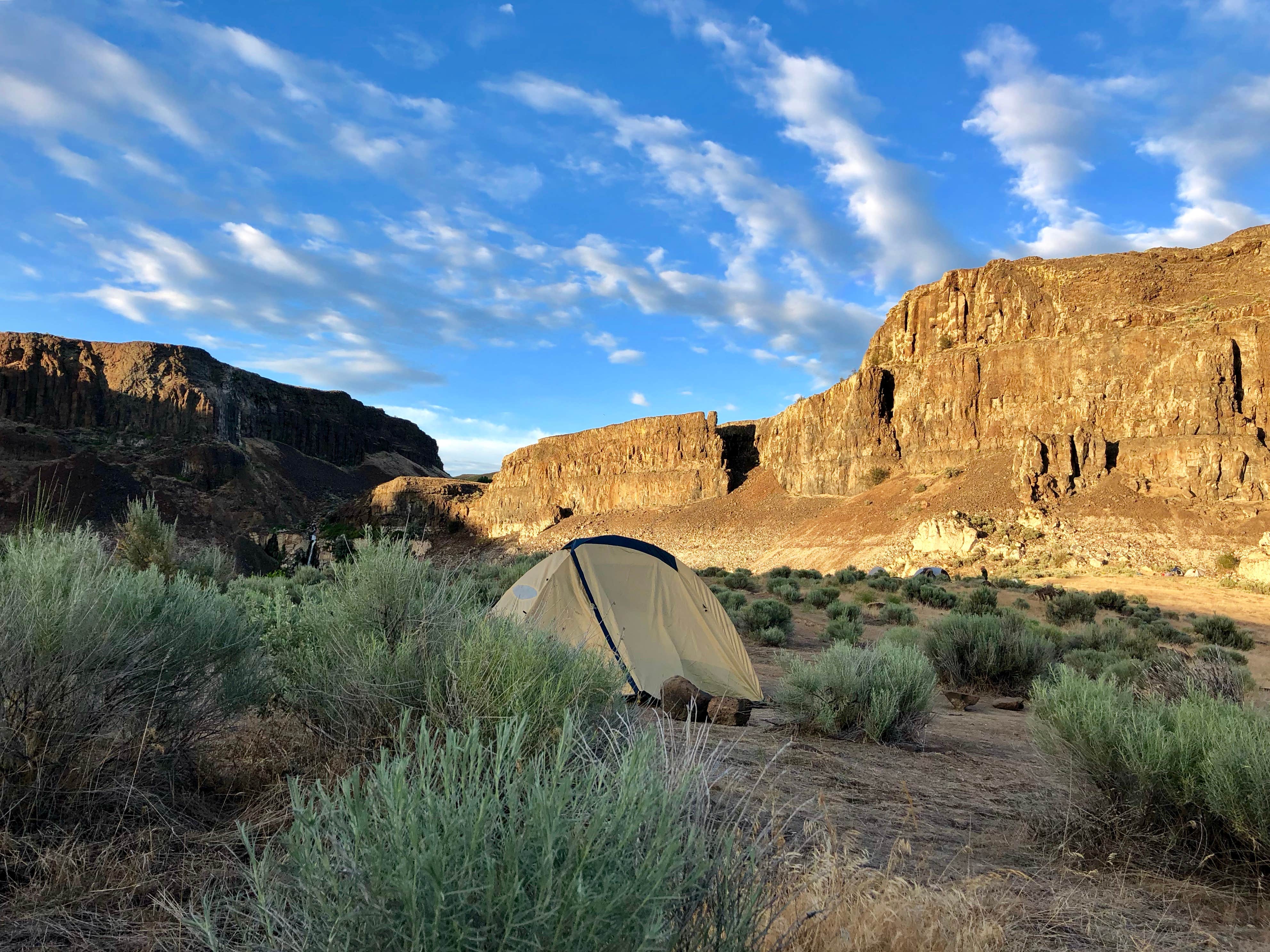 Camper-submitted photo at Ancient & Dusty Lake Trailhead near Vantage, WA