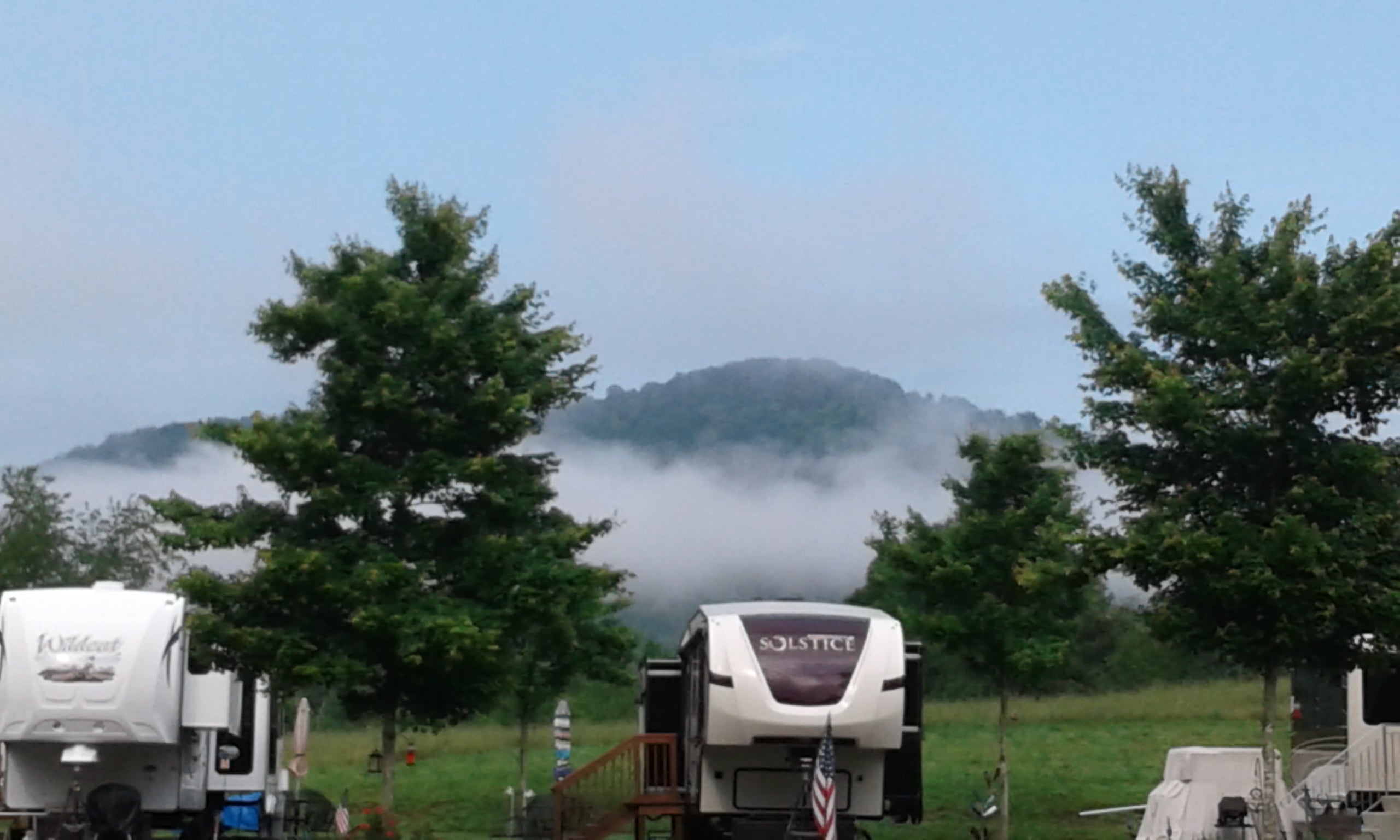 Camping in the clouds