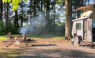 Elizabeth  P.'s photo of rv camping at Green Lakes State Park Campground near Cato, NY