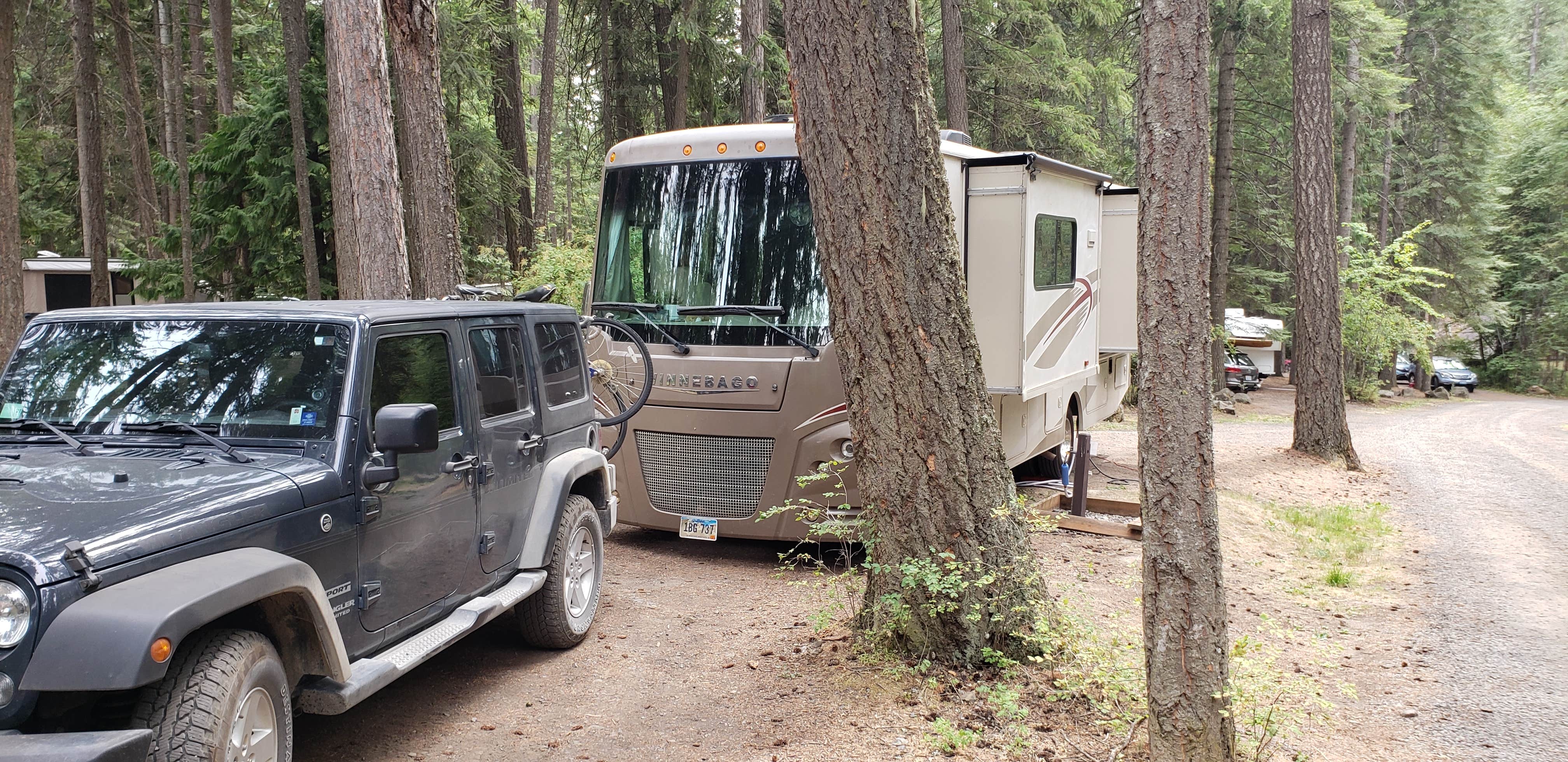 Nancy C.'s photo of rv camping at Hawleys Landing Campground — Heyburn State Park near Santa, ID