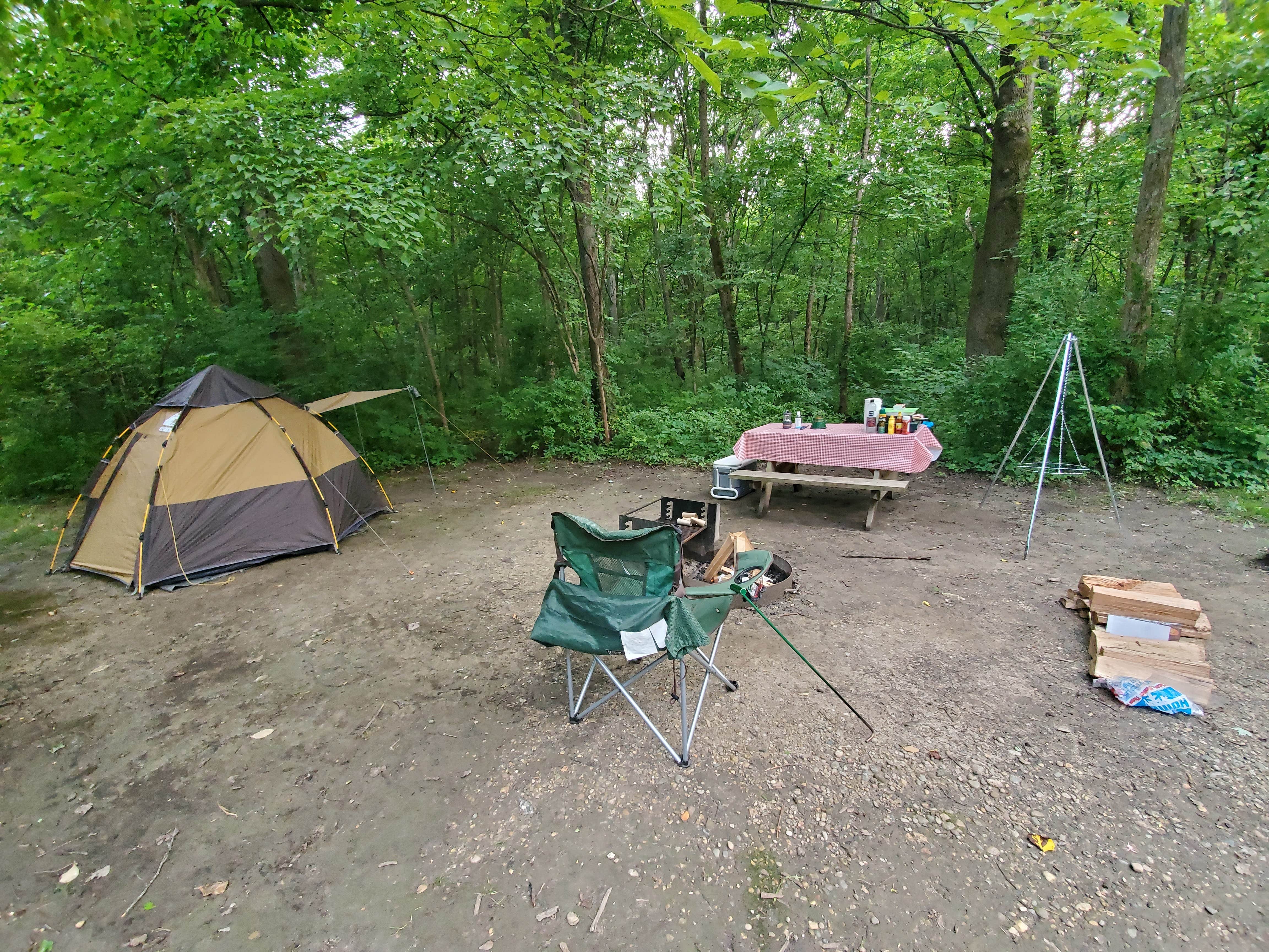 Angela S.'s photo at Shades State Park Campground near Lebanon, IN