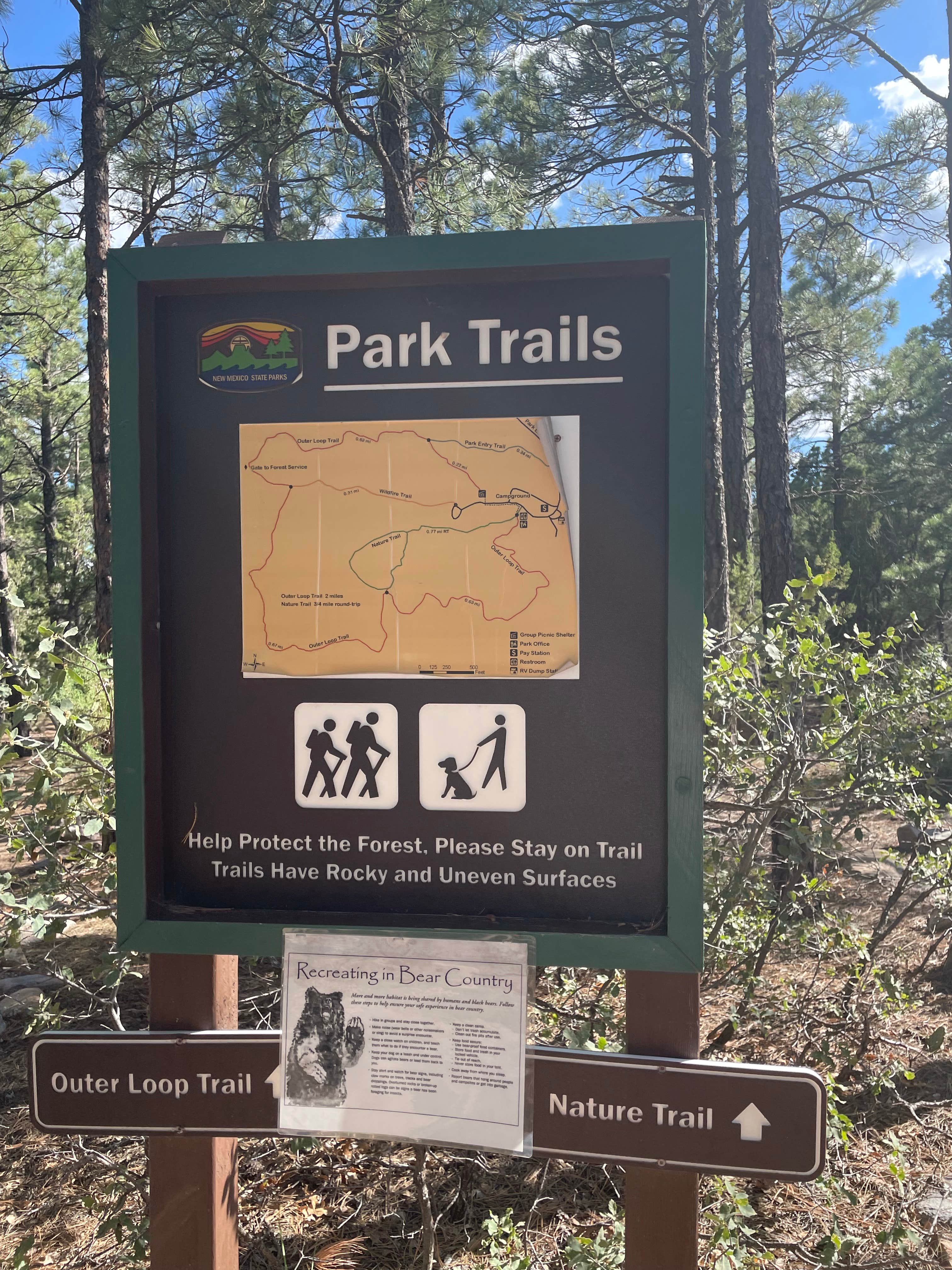 Camper submitted image from Manzano Mountains State Park Campground - 3