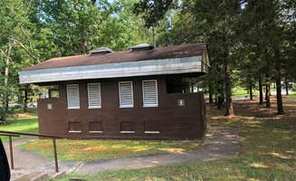 N I.'s photo of glamping accommodations at Greers Ferry Lake - COE/Cherokee Rec Area near Witts Springs, AR