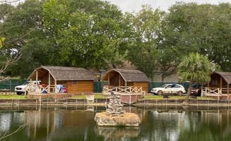 Jennifer F.'s photo of glamping accommodations at St. Augustine Beach KOA in Florida
