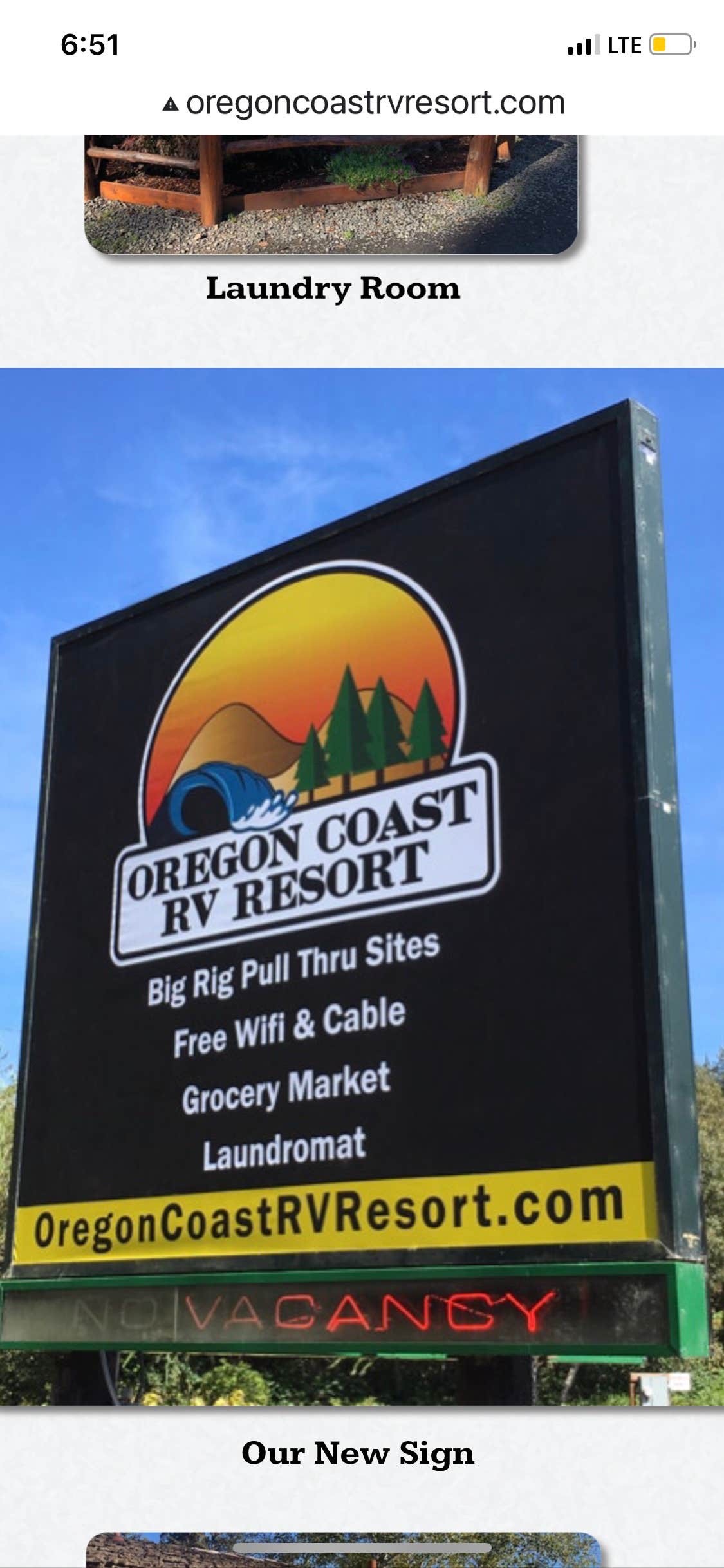 Camping near Half Moon Bay Campground: Surfwood RV Campground, Reedsport, Oregon