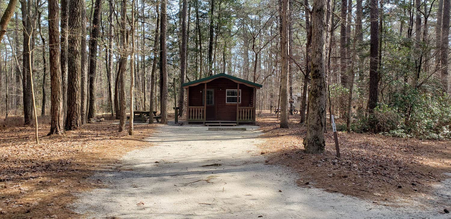 Jean C.'s photo of a cabin at Shad Landing Campground near Laurel, DE