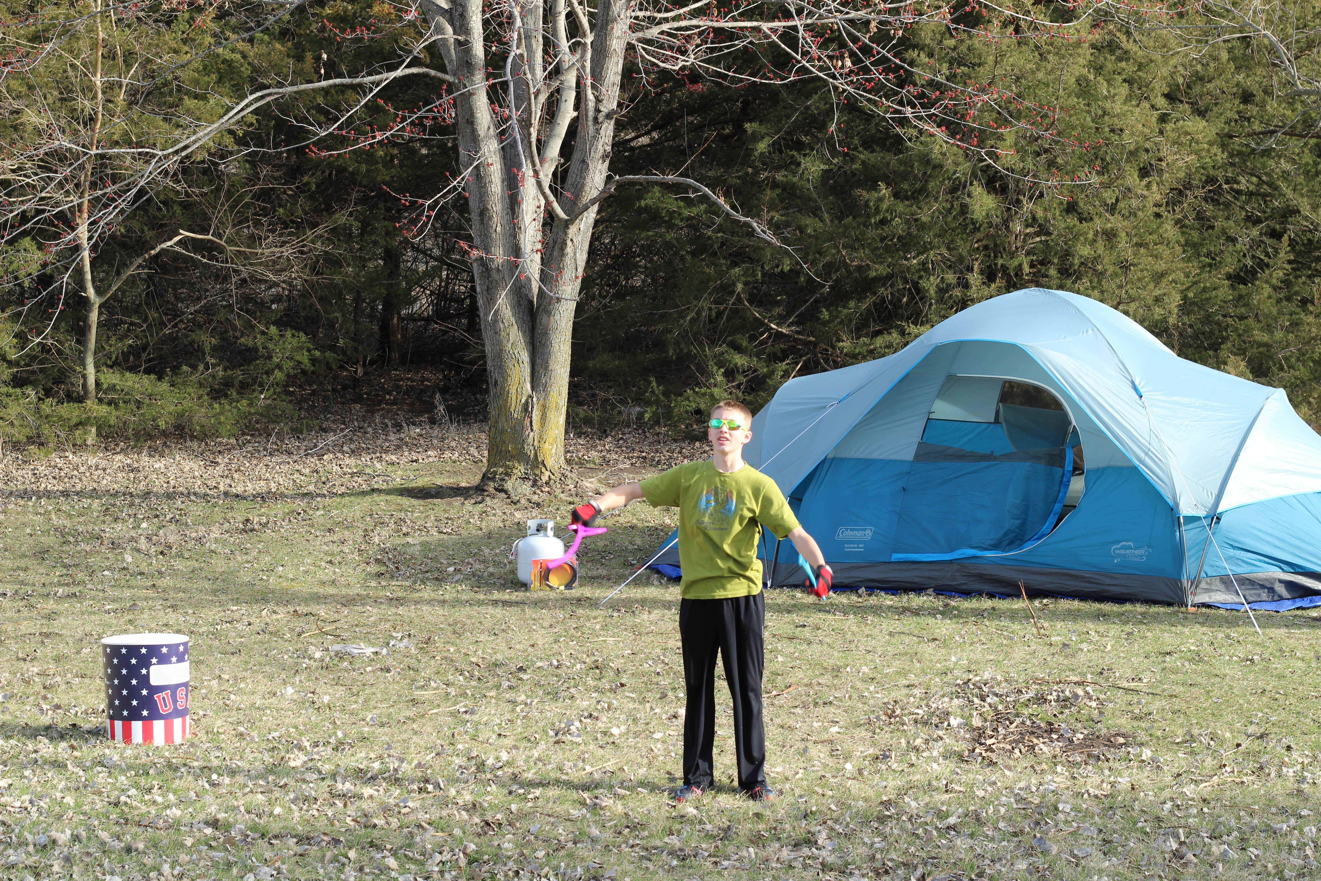 Camper submitted image from Bluestem State Rec Area - 4