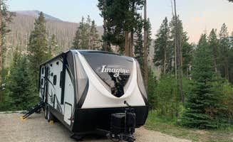 Scott B.'s photo of rv camping at Cascade Campground-Custer National Forest near Silver Gate, MT