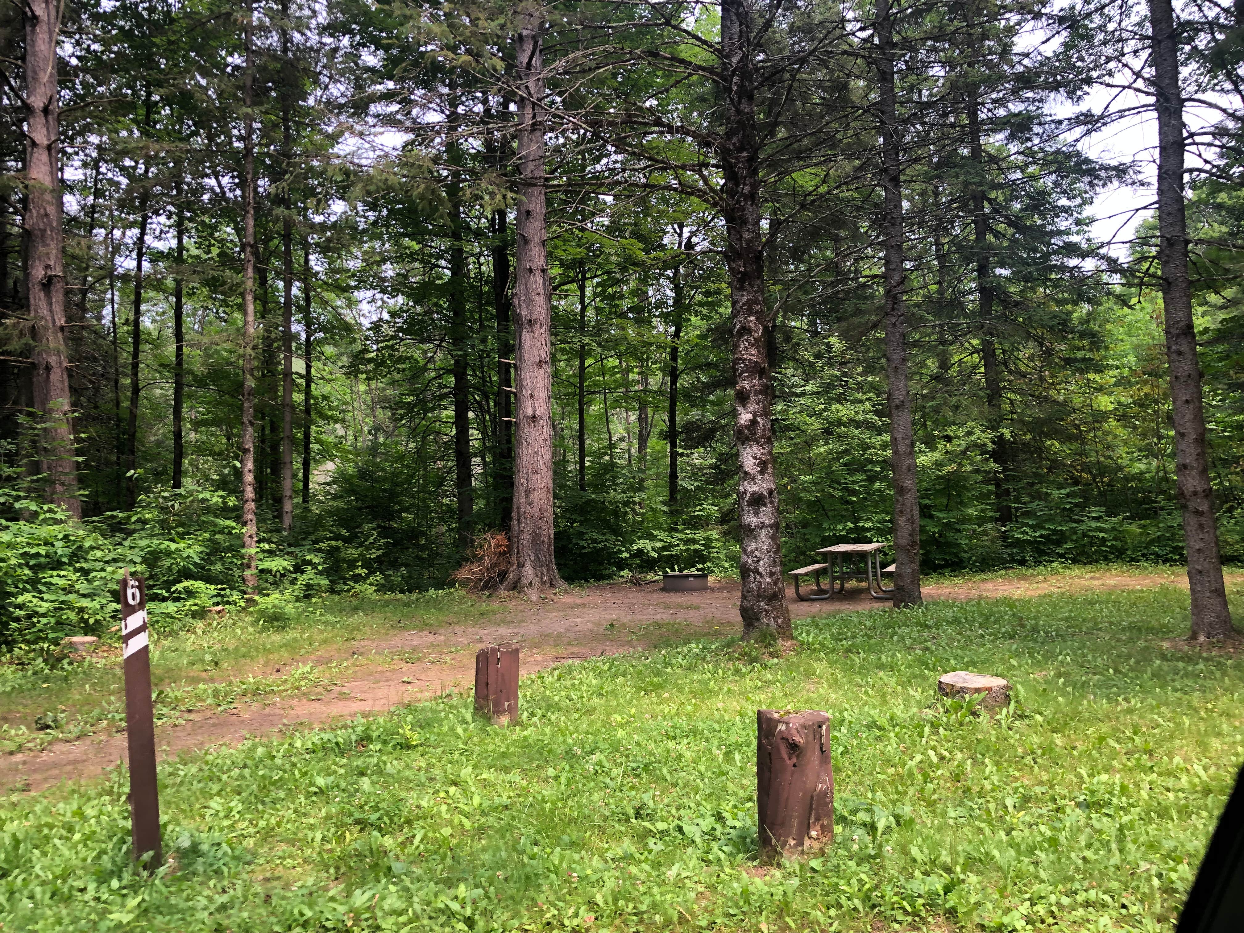 Camper-submitted photo at Chipmunk Rapids near Crystal Falls, MI