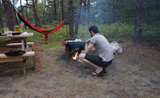 Drew Q.'s photo at Charge Pond Campground — Myles Standish State Forest near Plympton, MA