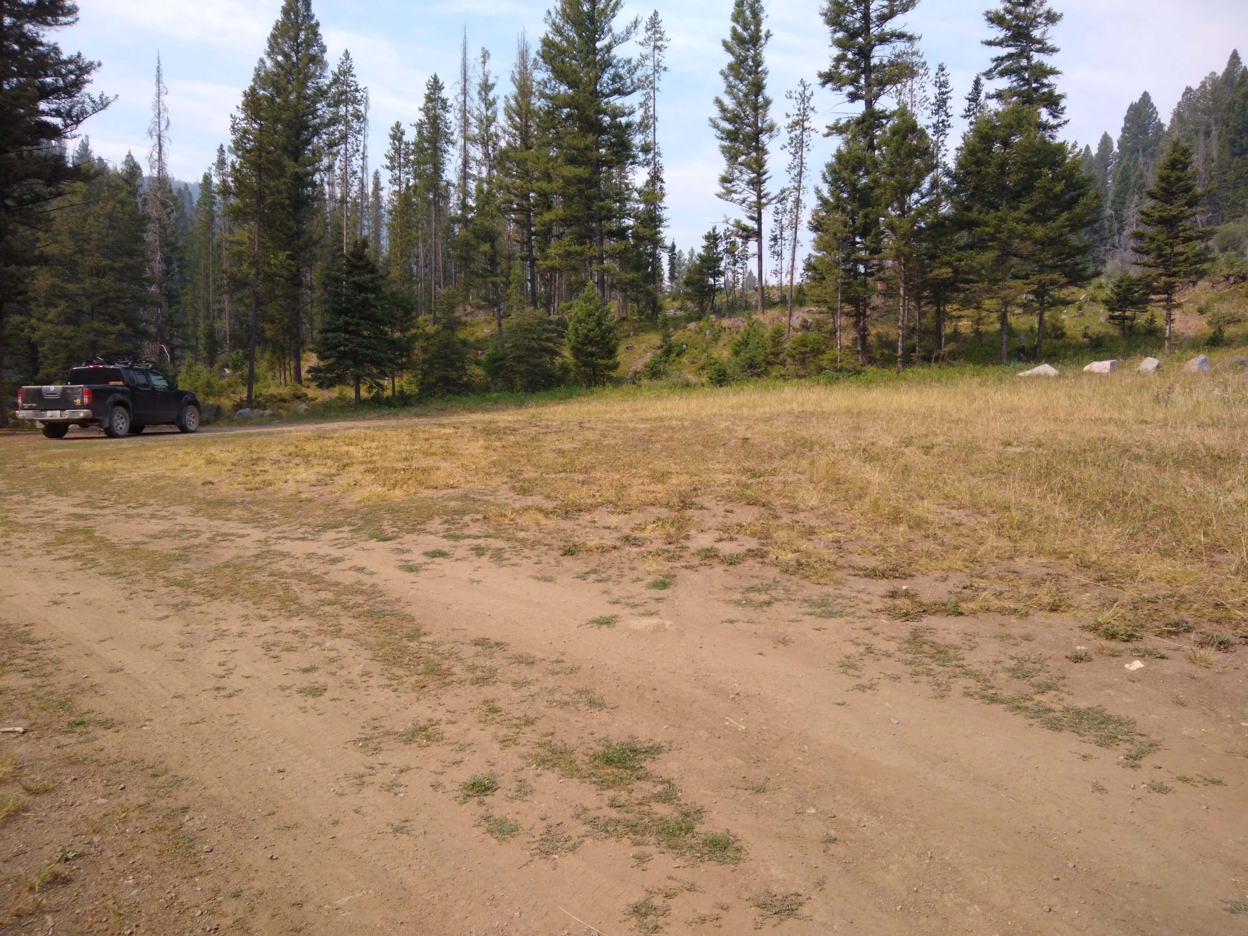 Camper submitted image from Little Blackfoot River Dispersed Campsite - 2