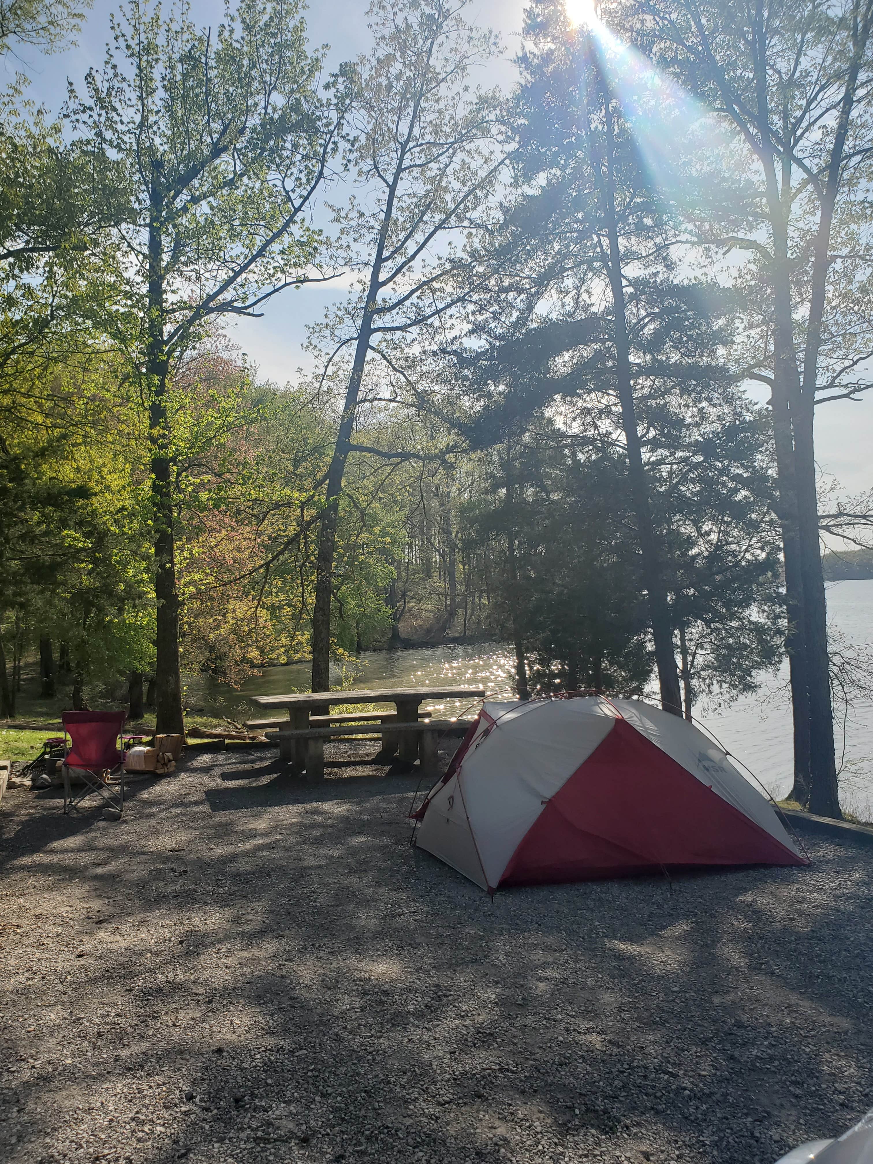 Caradee F.'s photo at Energy Lake Campground near Dawson Springs, KY