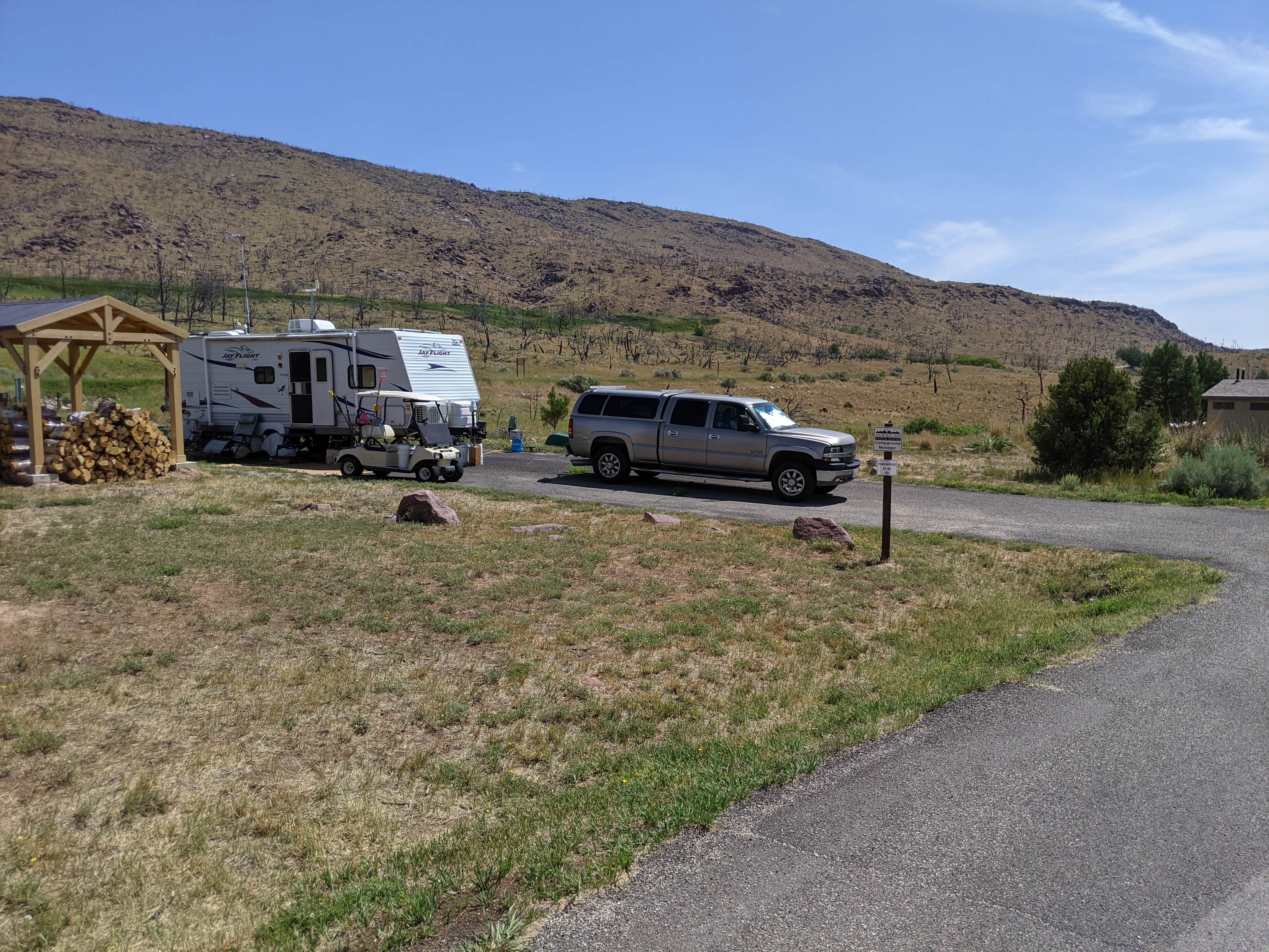 Greg L.'s photo of rv camping at Dripping Springs Campground (UT) near Rock Springs, WY