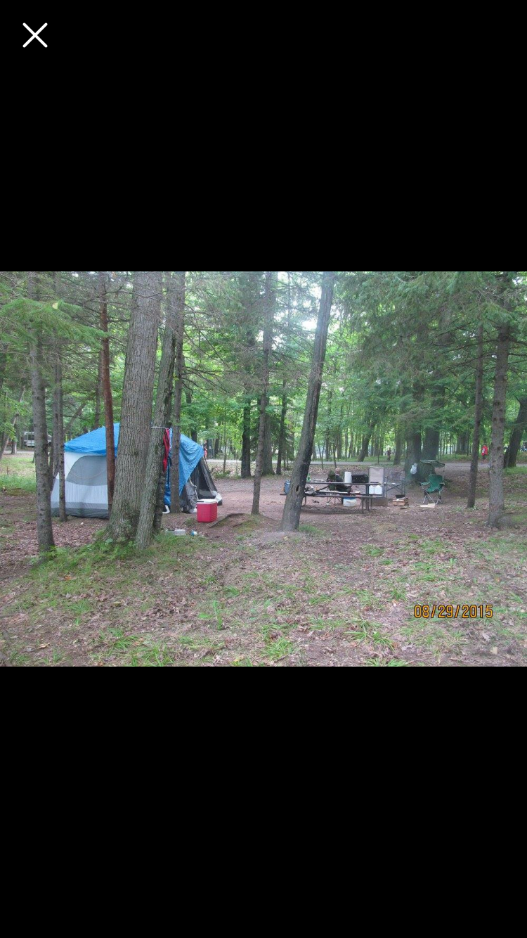 Camper-submitted photo at Brunet Island State Park Campground near Eau Claire, WI