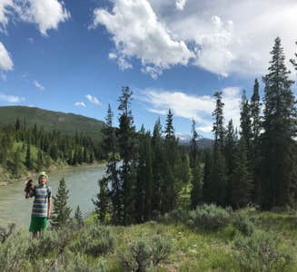Camper-submitted photo from Targhee National Forest Warm River Campground