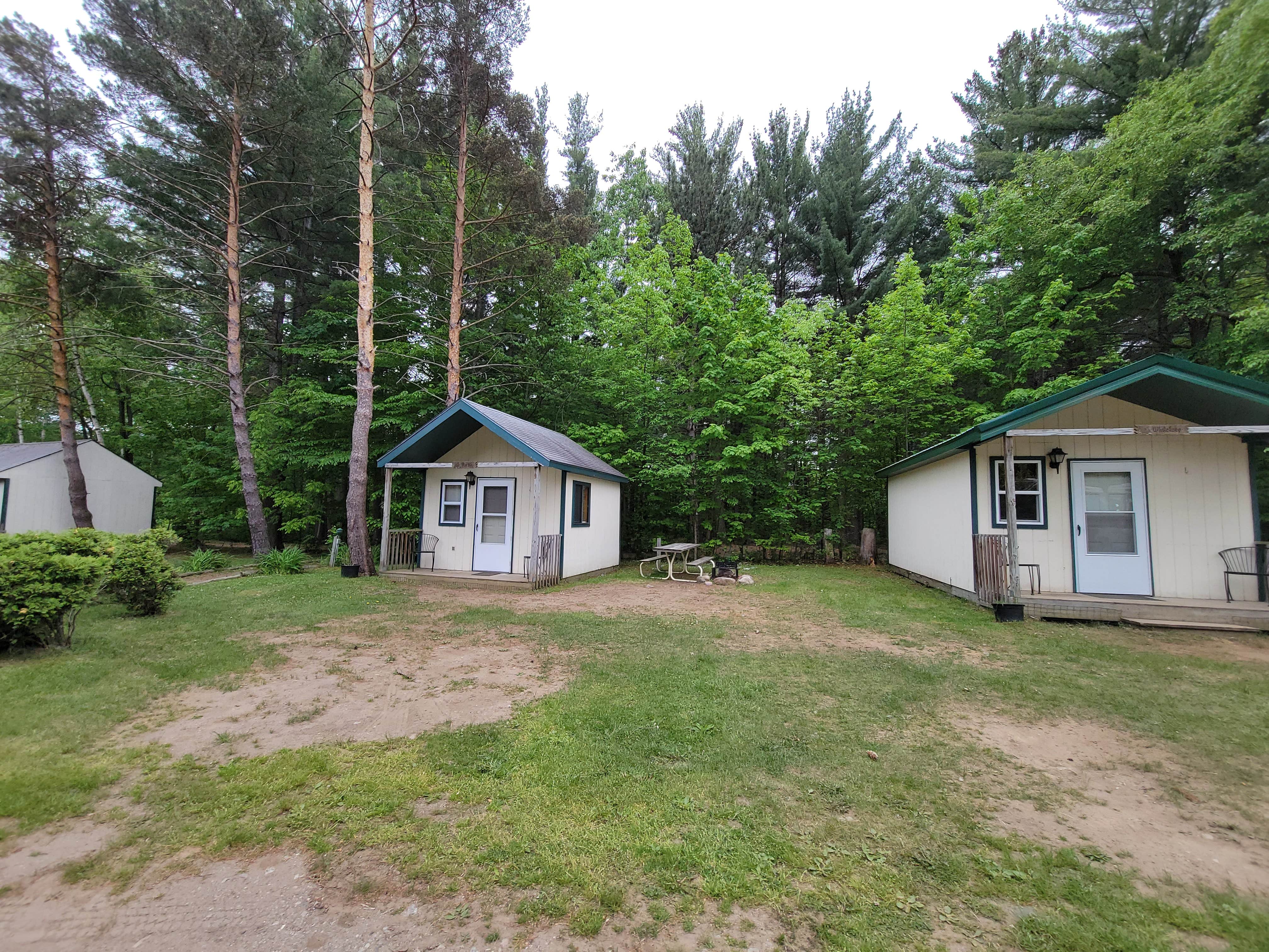 Nancy W.'s photo of glamping accommodations at Lake Placid/Whiteface Mountain KOA Holiday near Milton, VT