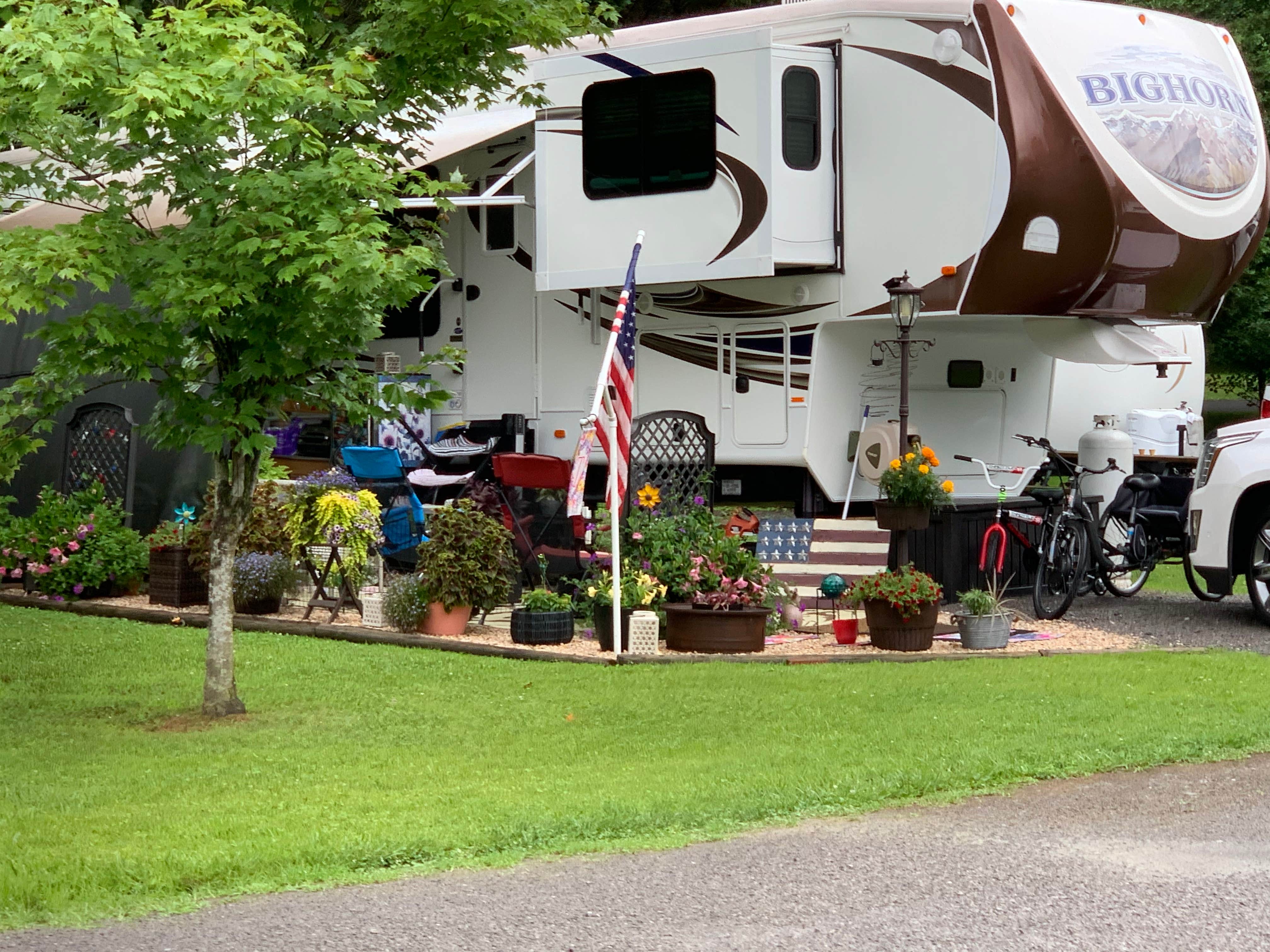 Charlene's photo of rv camping at Jessie Lea RV Park and Campground near Pound, VA