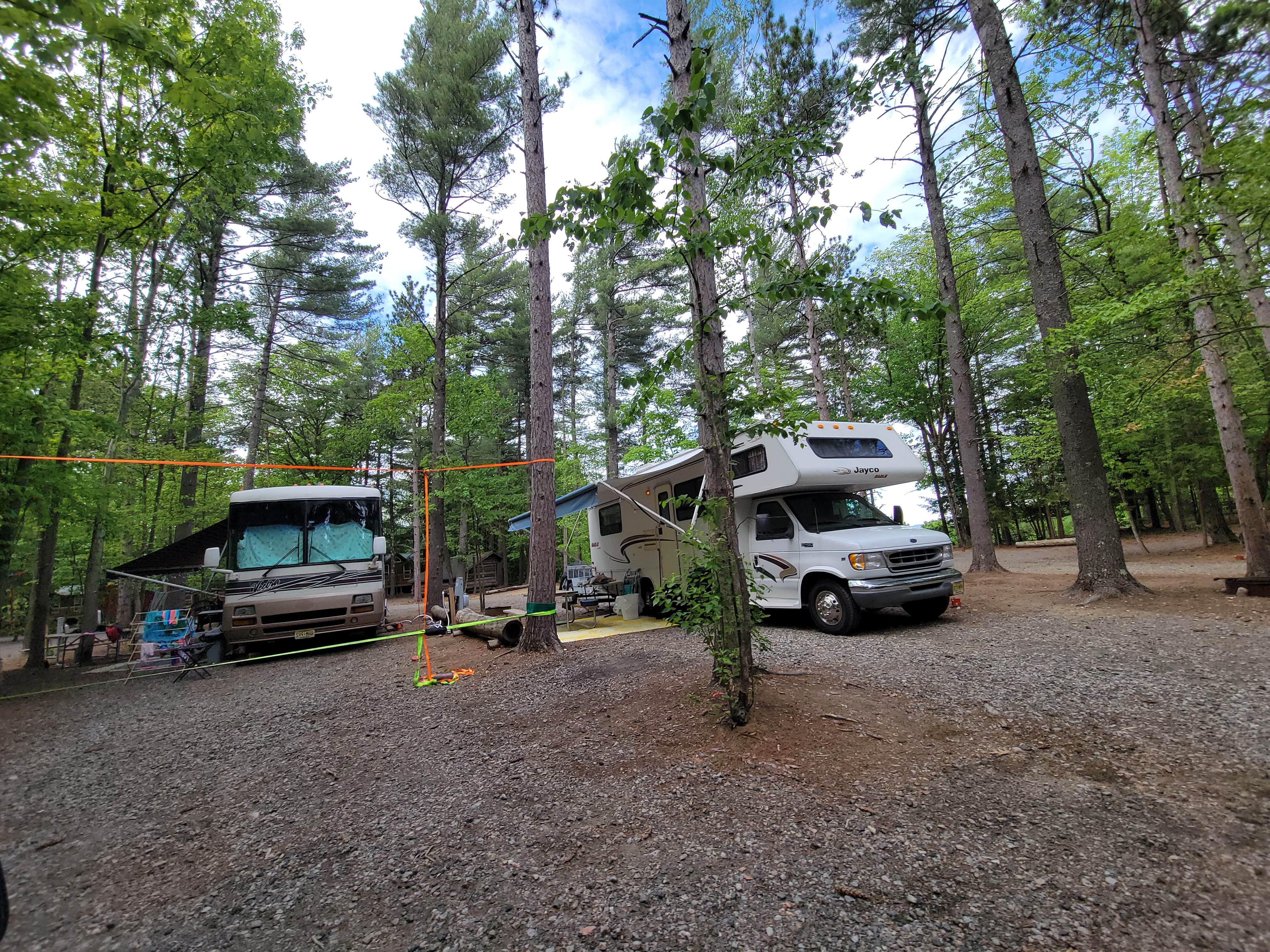 Nancy W.'s photo of rv camping at Wilmington Notch Campground near Plattsburgh, NY