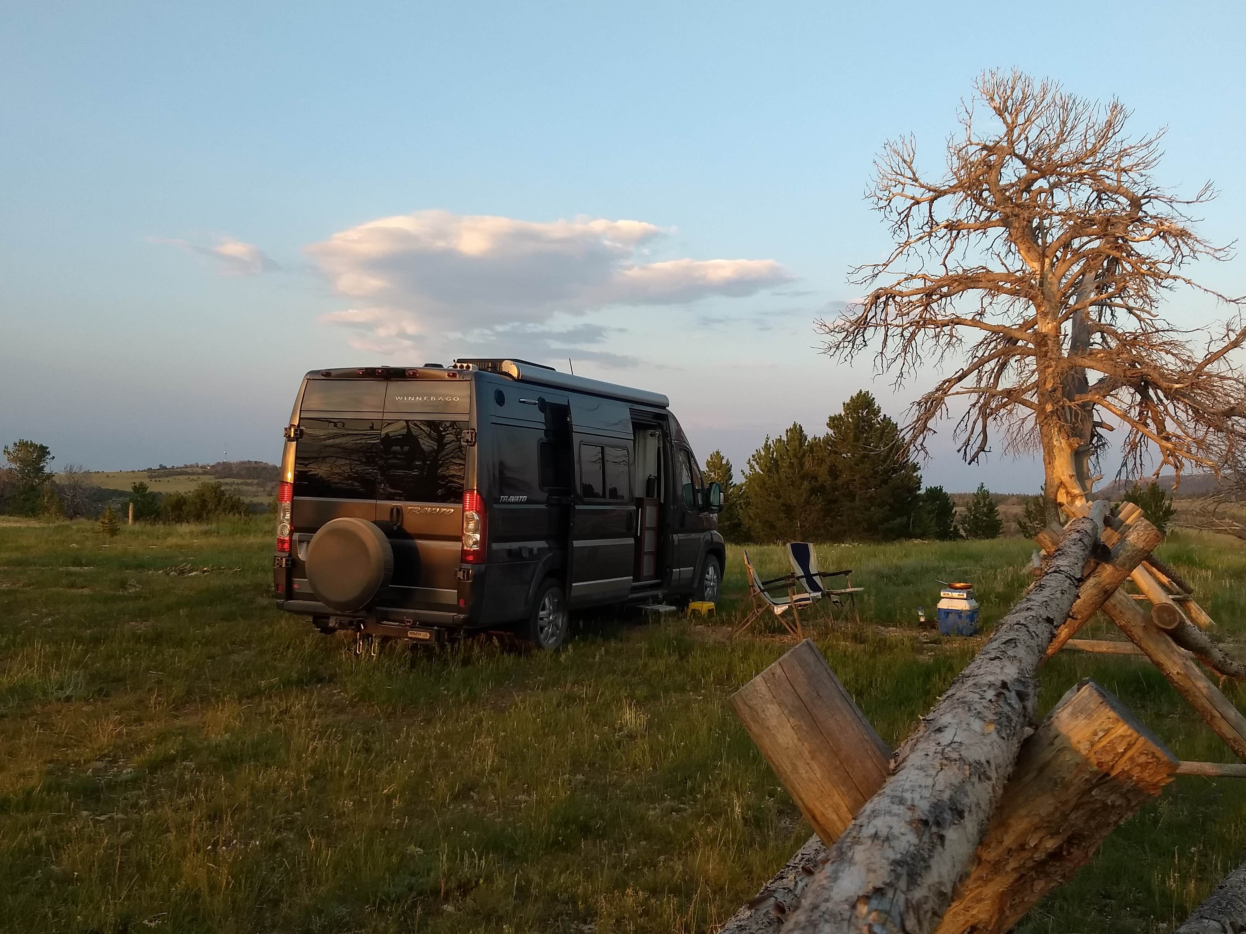 Camper-submitted photo at Government Gully Rd - Dispersed near Buford, WY