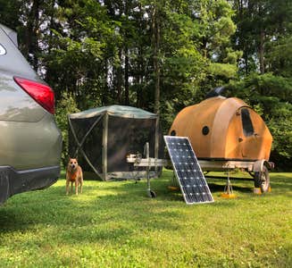Camper-submitted photo from Twisted Oak Campground — Argyle Lake State Park